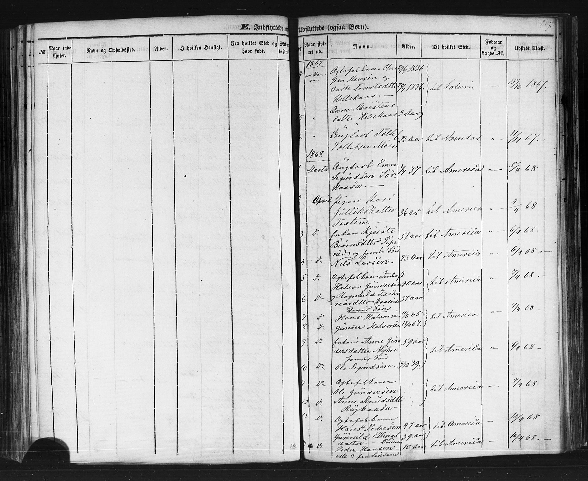Sauherad kirkebøker, SAKO/A-298/F/Fb/L0001: Parish register (official) no. II 1, 1851-1877, p. 207