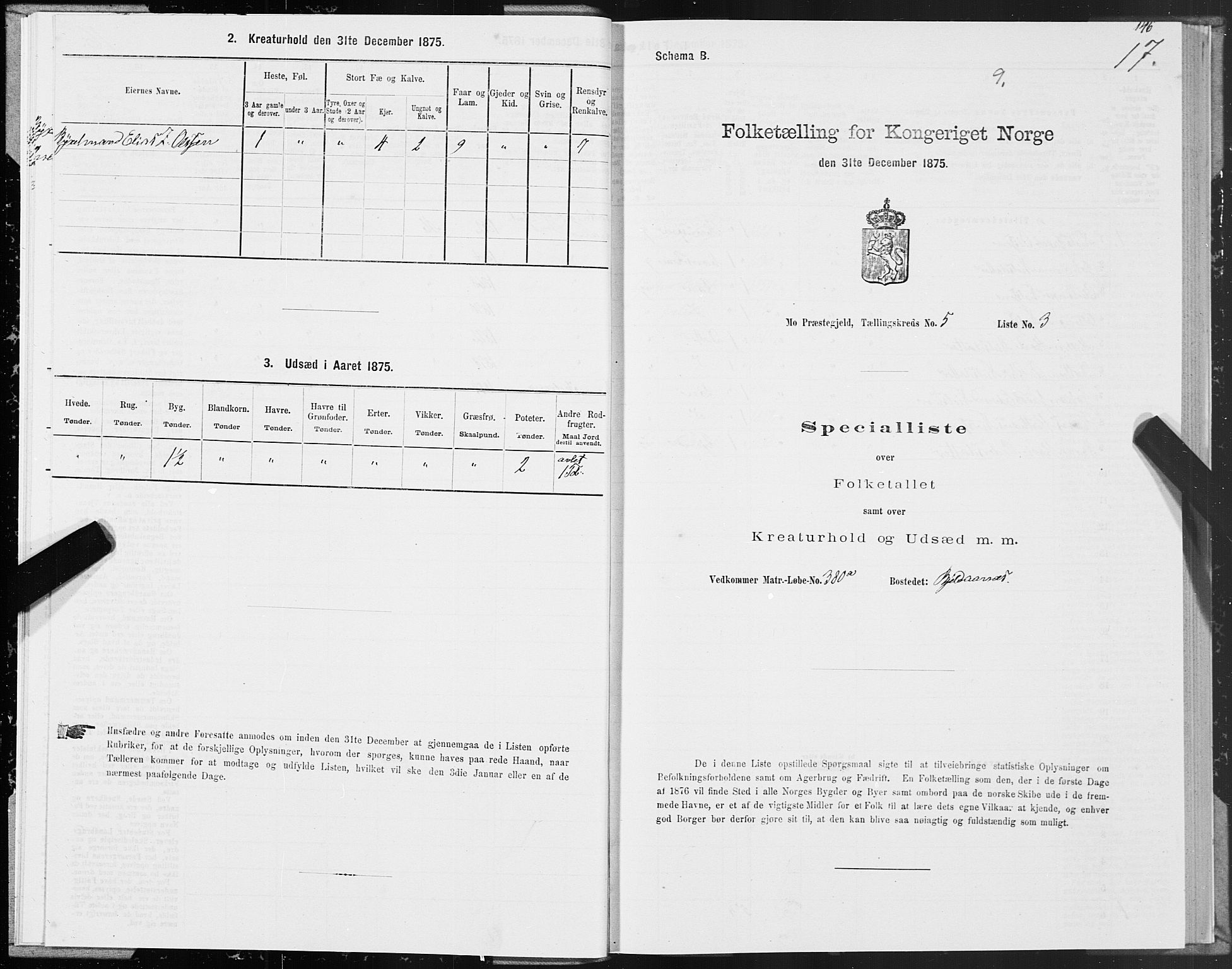 SAT, 1875 census for 1833P Mo, 1875, p. 3017