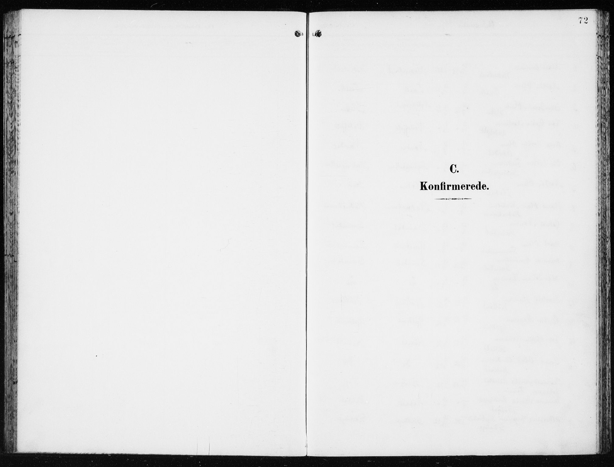 Lindås Sokneprestembete, SAB/A-76701/H/Haa: Parish register (official) no. F  2, 1897-1909, p. 72