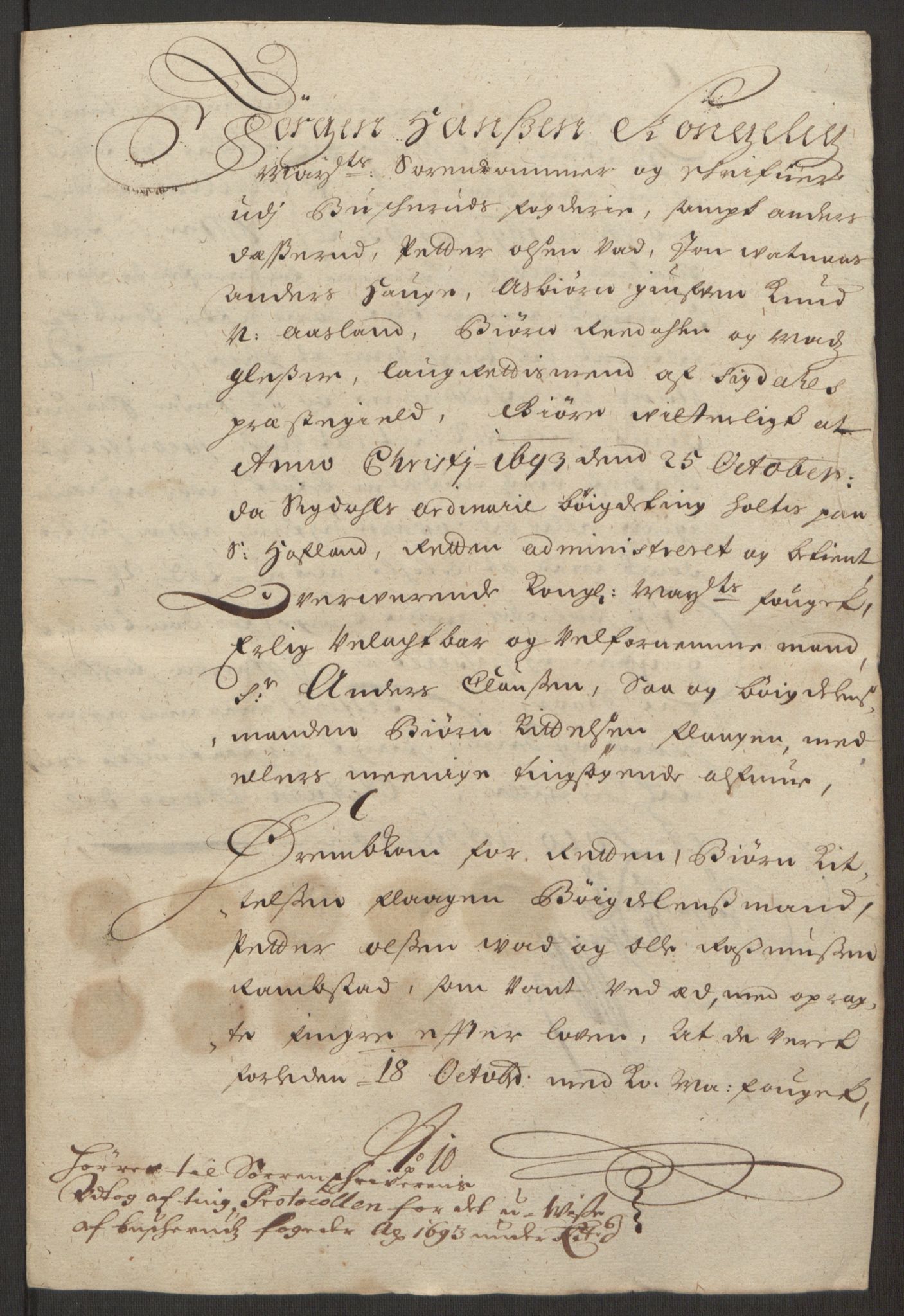 Rentekammeret inntil 1814, Reviderte regnskaper, Fogderegnskap, AV/RA-EA-4092/R25/L1682: Fogderegnskap Buskerud, 1693, p. 87