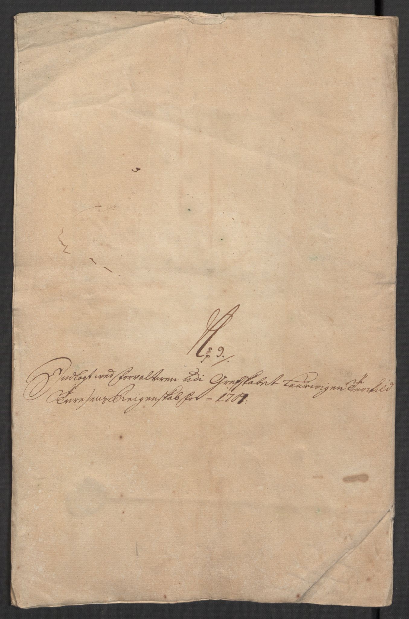 Rentekammeret inntil 1814, Reviderte regnskaper, Fogderegnskap, AV/RA-EA-4092/R33/L1980: Fogderegnskap Larvik grevskap, 1707-1708, p. 187