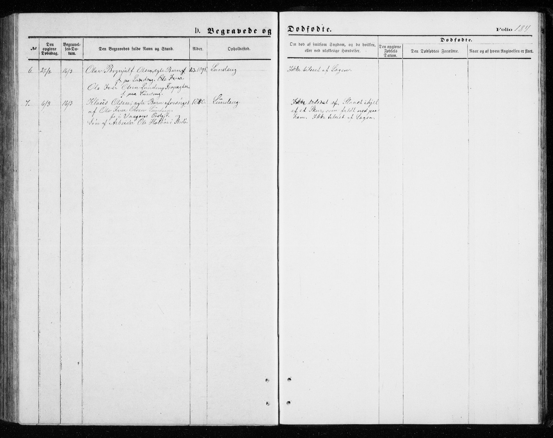 Målselv sokneprestembete, AV/SATØ-S-1311/G/Ga/Gab/L0007klokker: Parish register (copy) no. 7, 1876-1895, p. 184