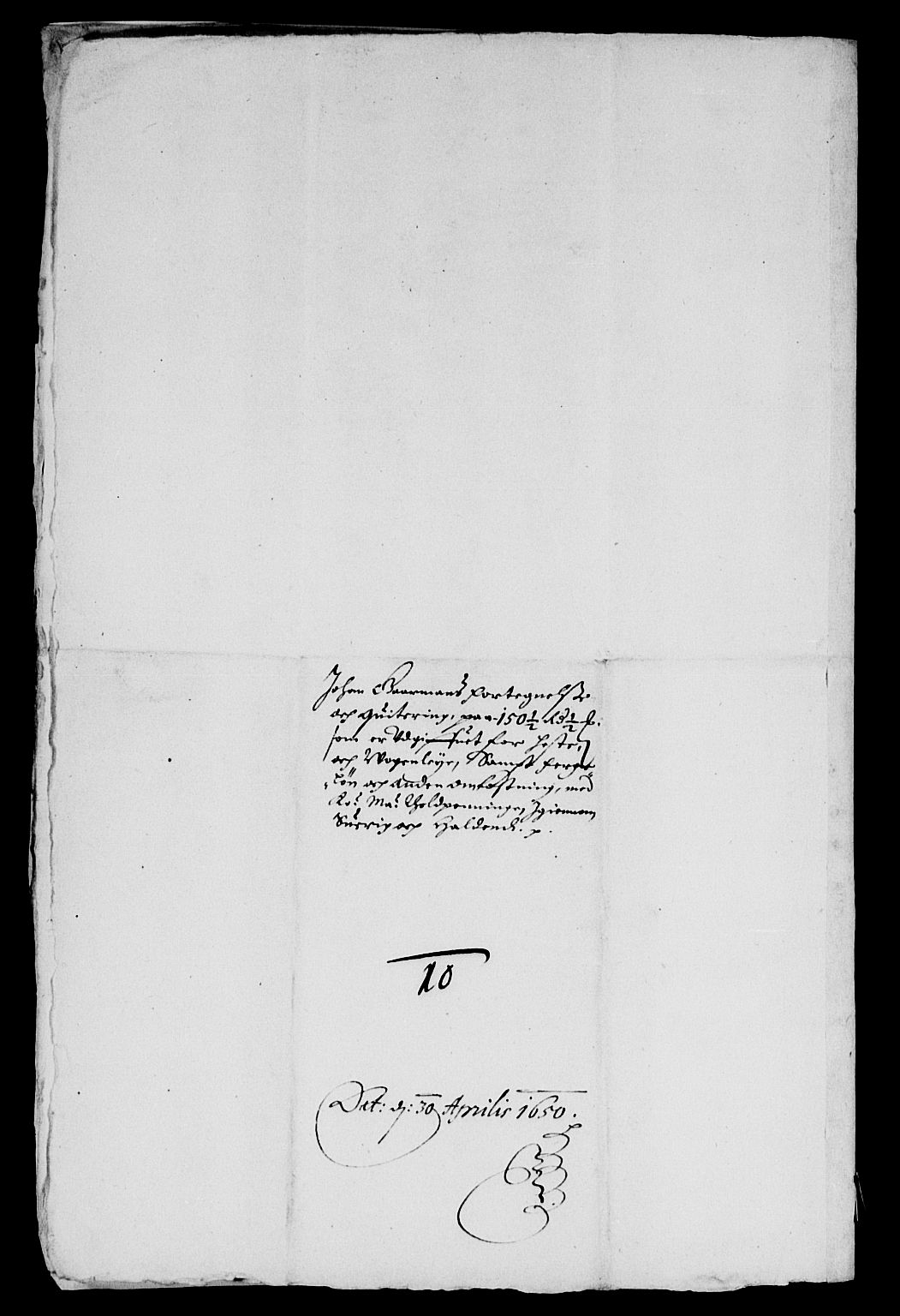 Rentekammeret inntil 1814, Reviderte regnskaper, Lensregnskaper, RA/EA-5023/R/Rb/Rba/L0200: Akershus len, 1643-1651