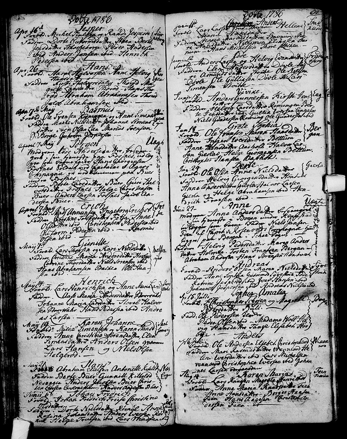 Stokke kirkebøker, SAKO/A-320/F/Fa/L0003: Parish register (official) no. I 3, 1771-1803, p. 64
