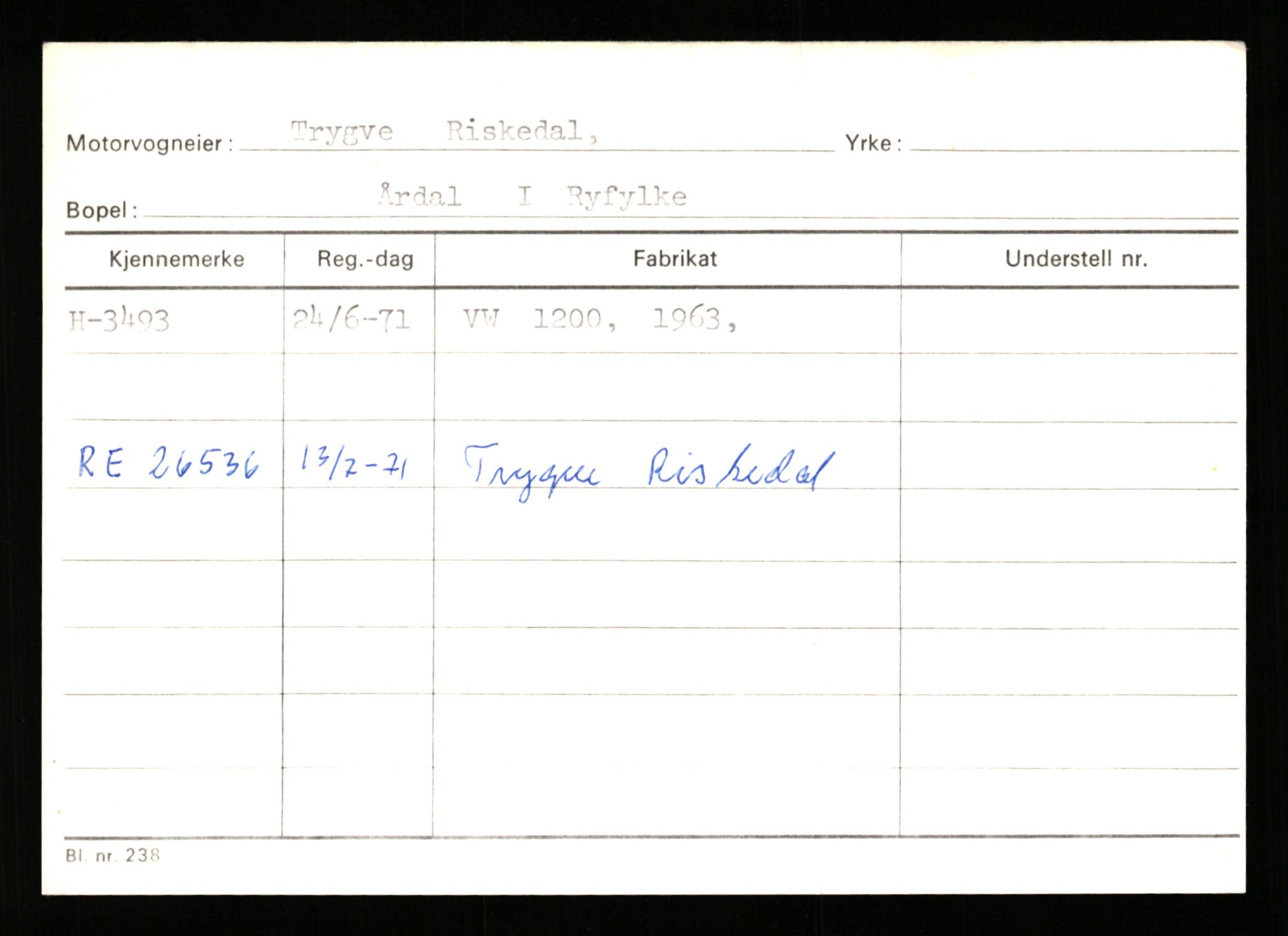 Stavanger trafikkstasjon, AV/SAST-A-101942/0/G/L0001: Registreringsnummer: 0 - 5782, 1930-1971, p. 2179