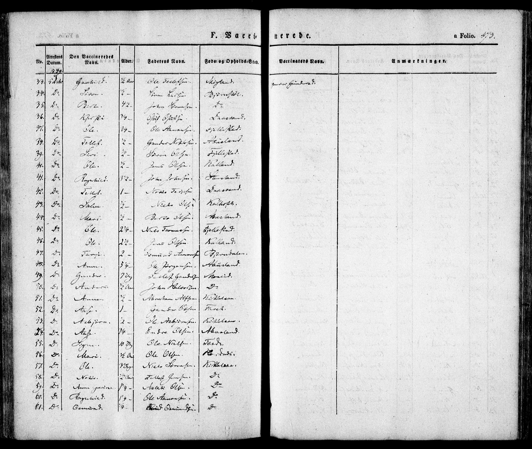 Evje sokneprestkontor, AV/SAK-1111-0008/F/Fa/Faa/L0005: Parish register (official) no. A 5, 1843-1865, p. 473