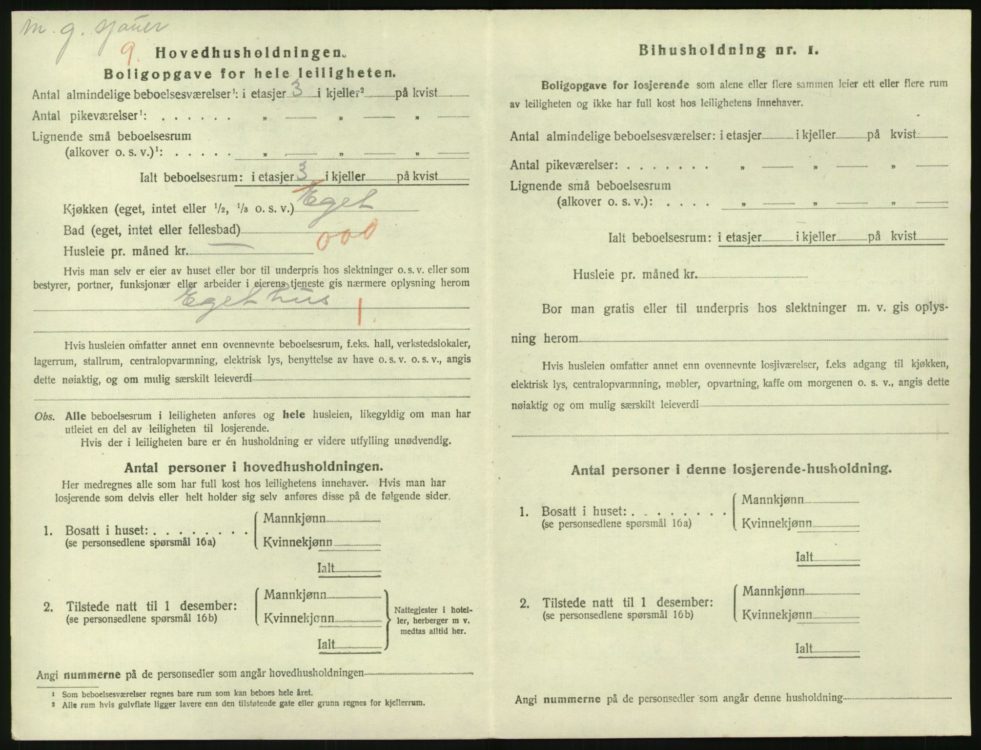 SAK, 1920 census for Risør, 1920, p. 3014