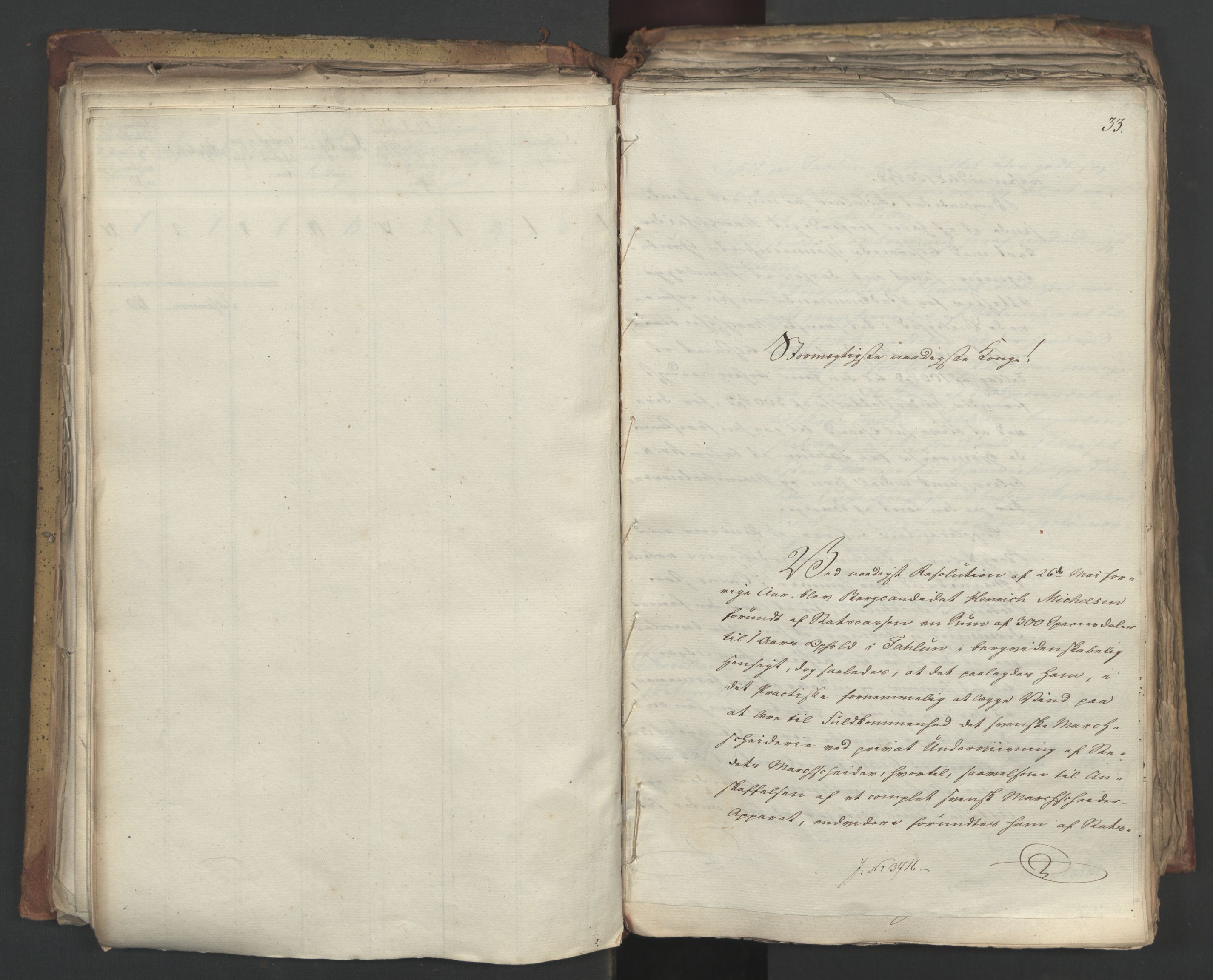 Statsrådsavdelingen i Stockholm, AV/RA-S-1003/D/Da/L0048: Regjeringsinnstillinger nr. 3600-3859, 1826, p. 164