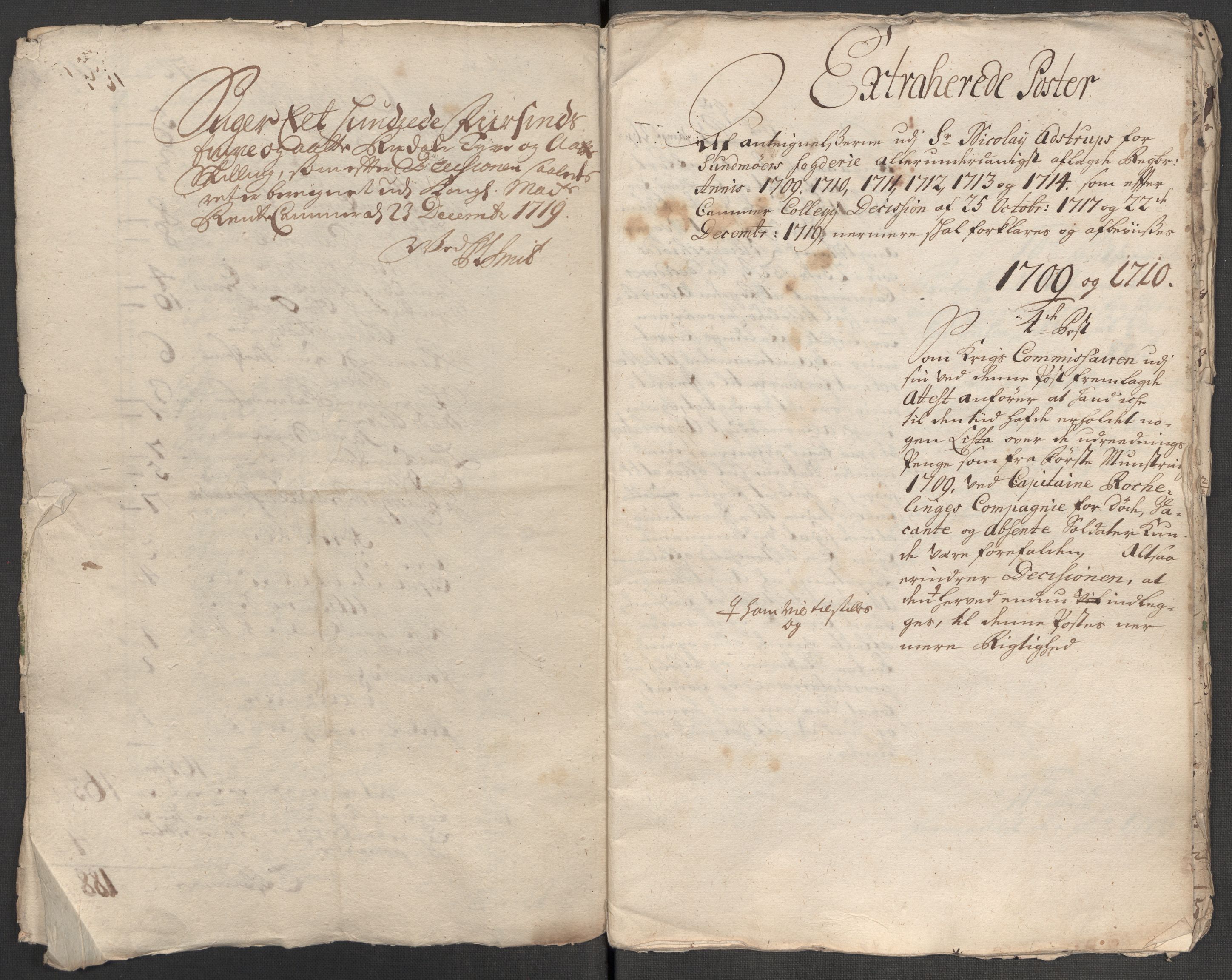Rentekammeret inntil 1814, Reviderte regnskaper, Fogderegnskap, RA/EA-4092/R54/L3566: Fogderegnskap Sunnmøre, 1714, p. 457