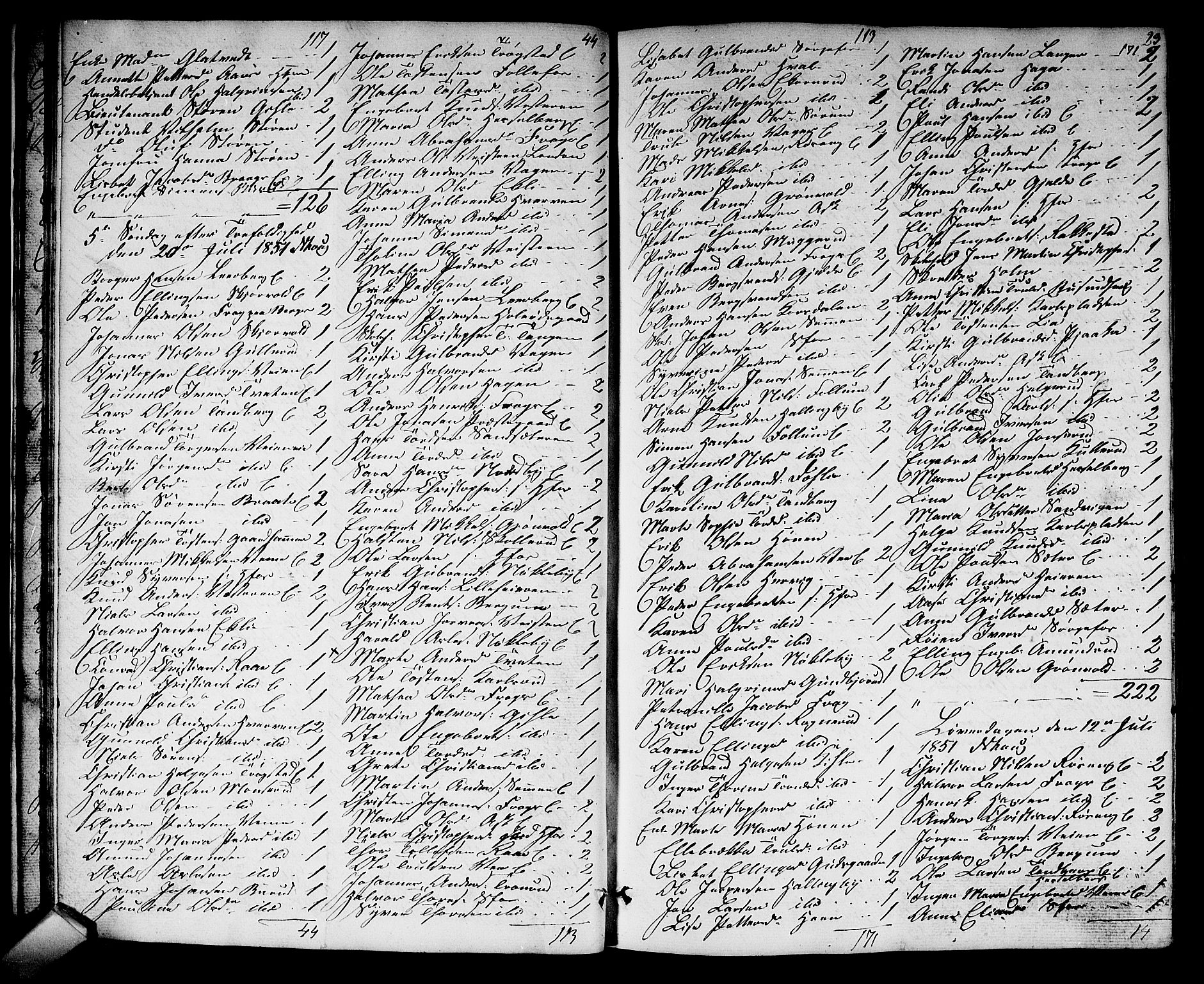 Norderhov kirkebøker, AV/SAKO-A-237/G/Ga/L0006: Parish register (copy) no. I 6, 1849-1876, p. 23