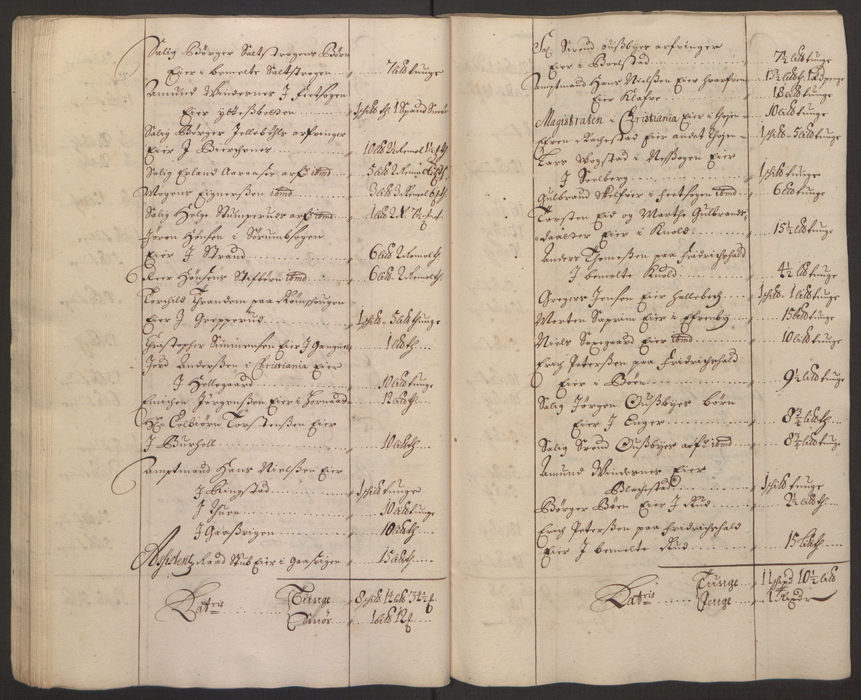 Rentekammeret inntil 1814, Reviderte regnskaper, Fogderegnskap, AV/RA-EA-4092/R11/L0579: Fogderegnskap Nedre Romerike, 1694-1695, p. 379