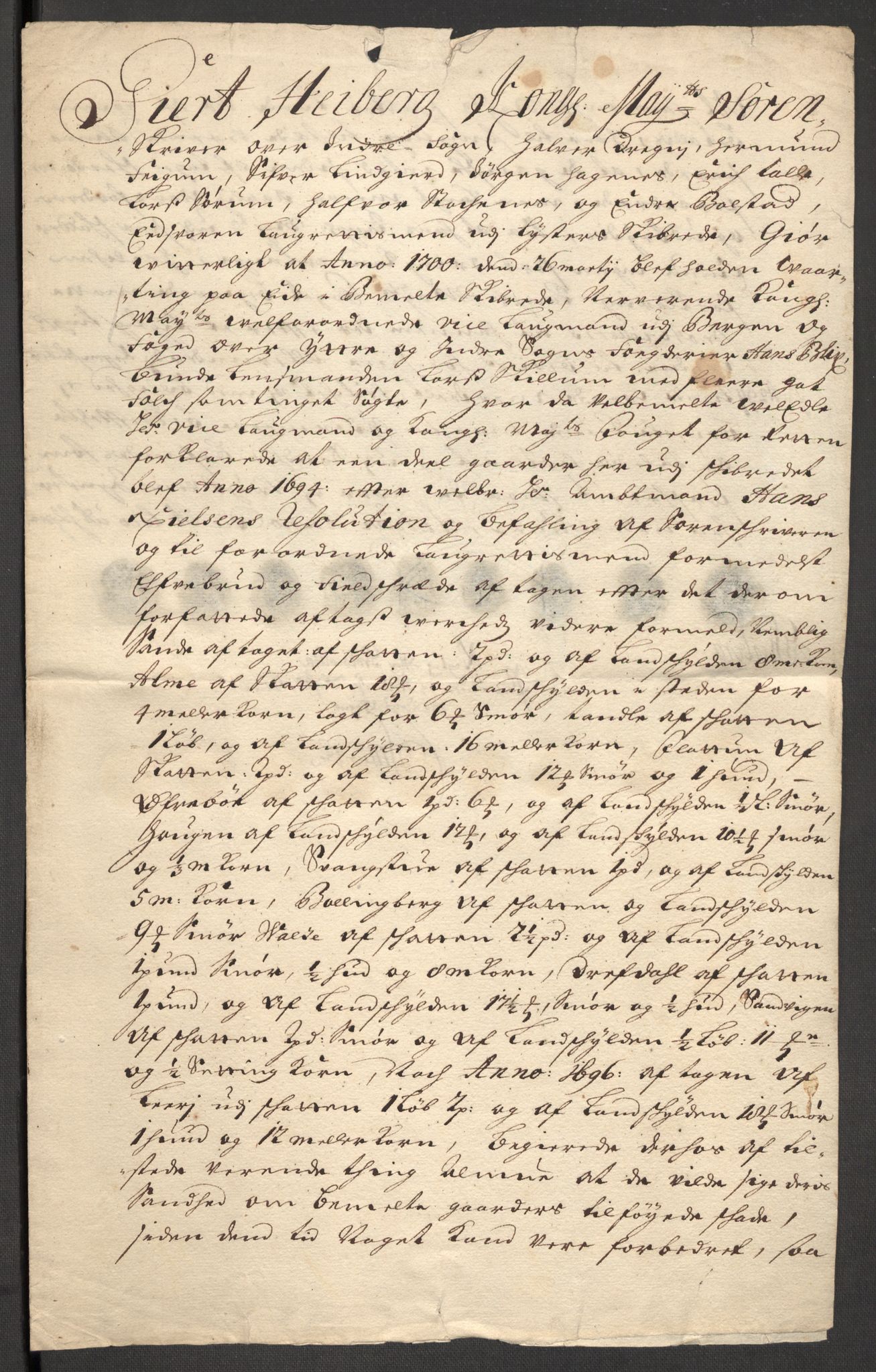 Rentekammeret inntil 1814, Reviderte regnskaper, Fogderegnskap, RA/EA-4092/R52/L3310: Fogderegnskap Sogn, 1698-1699, p. 471