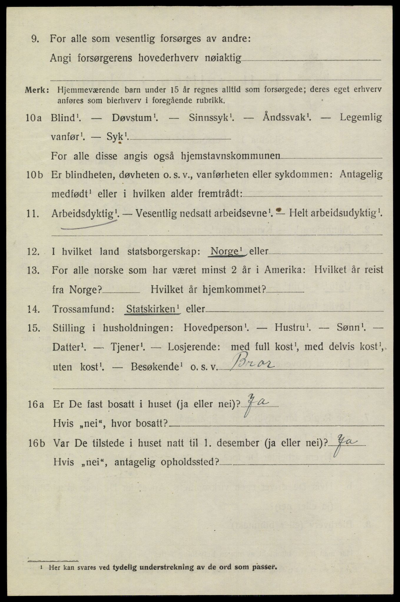 SAKO, 1920 census for Heddal, 1920, p. 7913