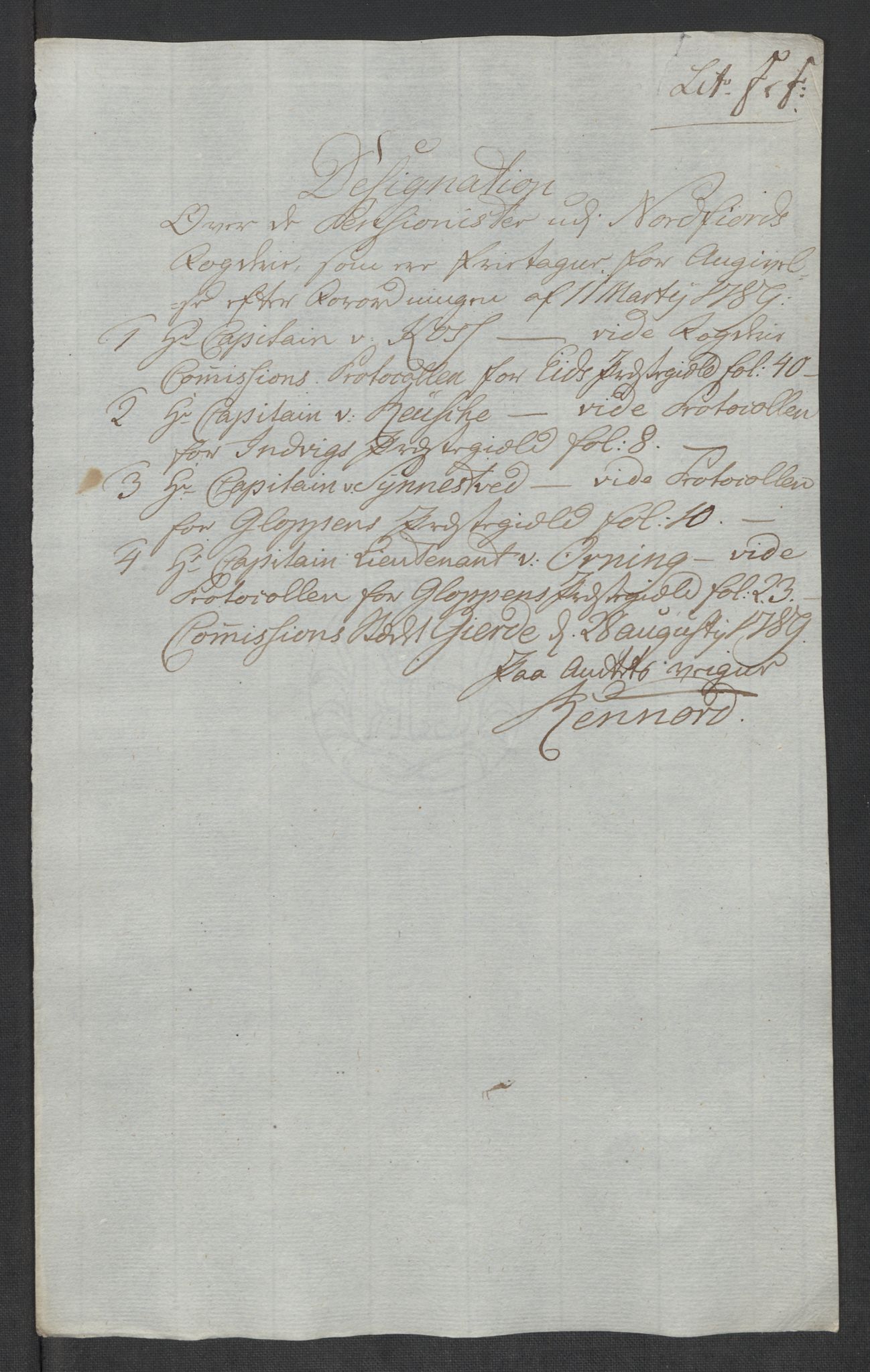 Rentekammeret inntil 1814, Reviderte regnskaper, Mindre regnskaper, AV/RA-EA-4068/Rf/Rfe/L0048: Sunnfjord og Nordfjord fogderier, 1789, p. 22