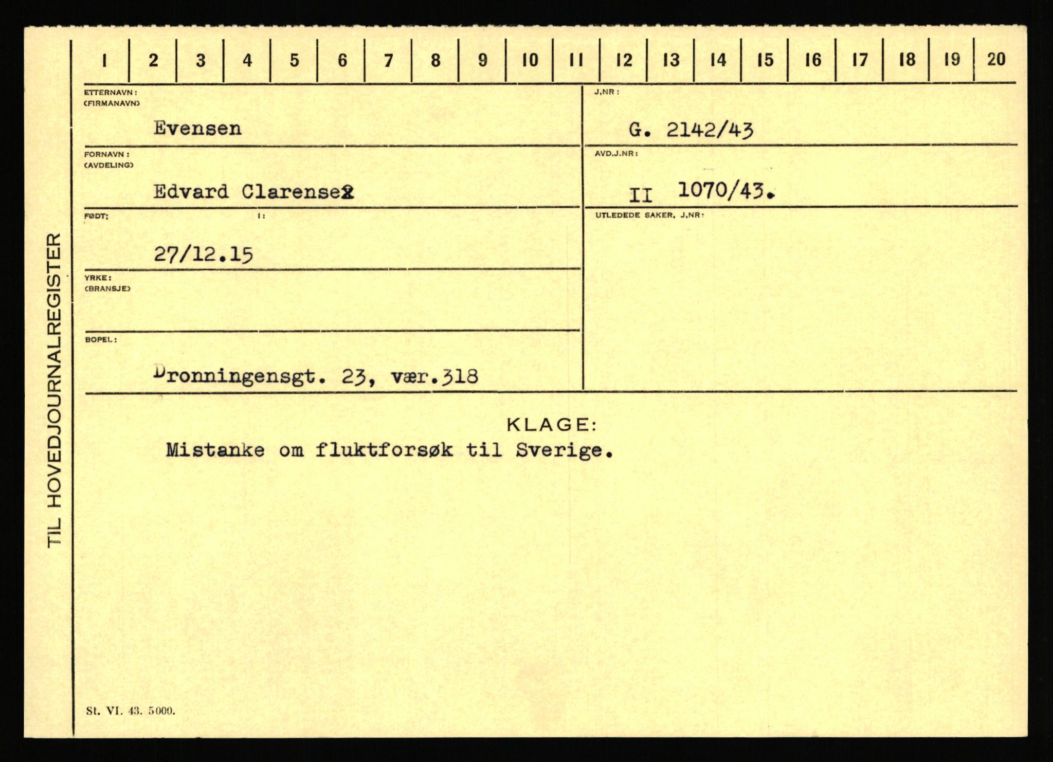 Statspolitiet - Hovedkontoret / Osloavdelingen, AV/RA-S-1329/C/Ca/L0004: Eid - funn av gjenstander	, 1943-1945, p. 2340