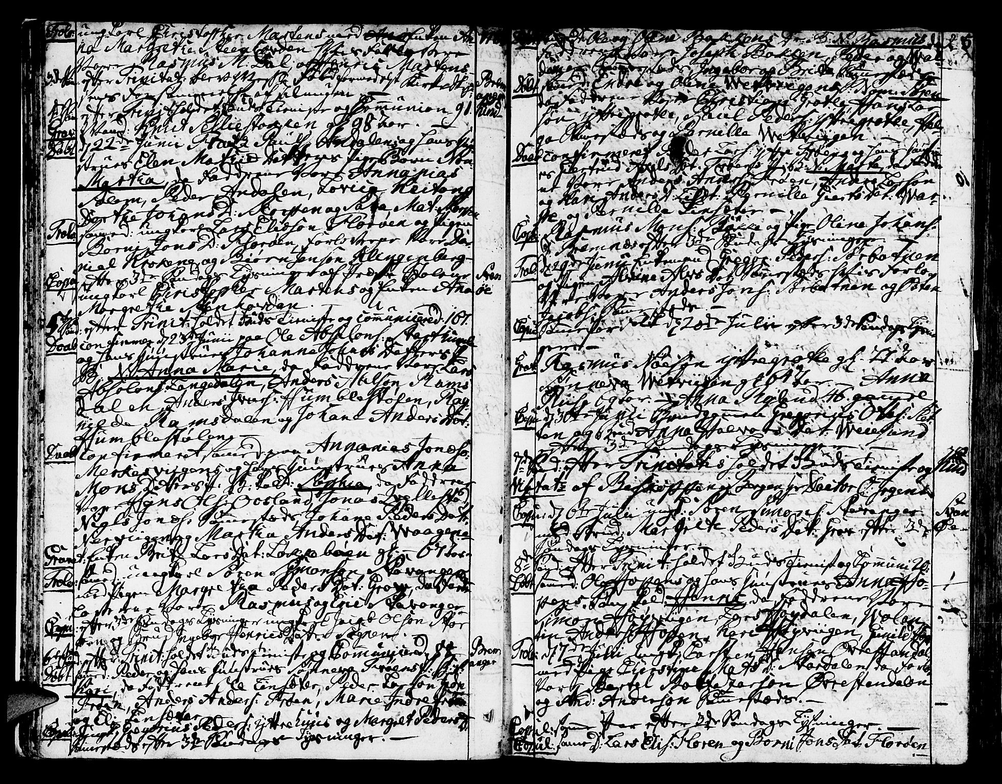 Kinn sokneprestembete, AV/SAB-A-80801/H/Haa/Haaa/L0003: Parish register (official) no. A 3, 1785-1821, p. 25