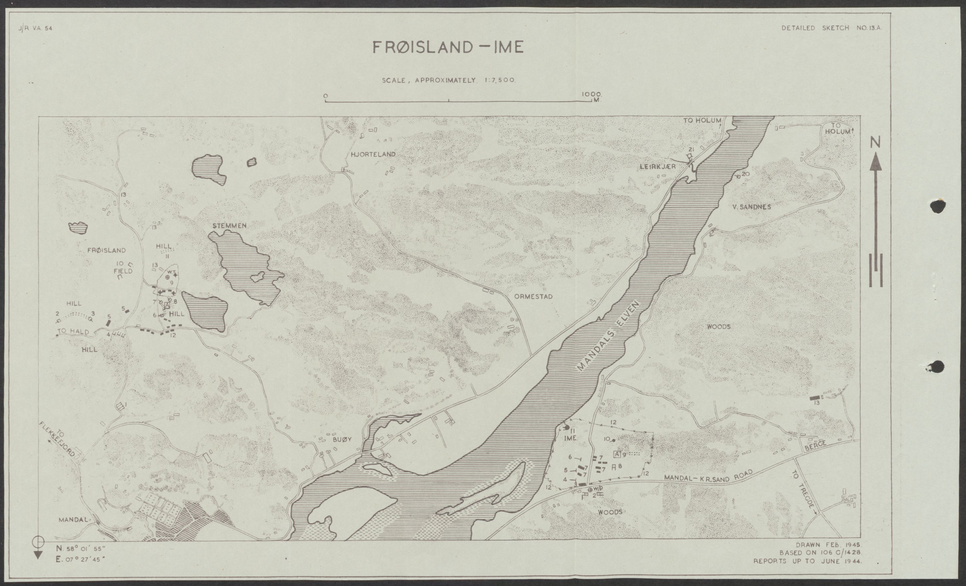 Forsvaret, Forsvarets overkommando II, AV/RA-RAFA-3915/D/Dd/L0023: Vest-Agder, 1942-1943, p. 208