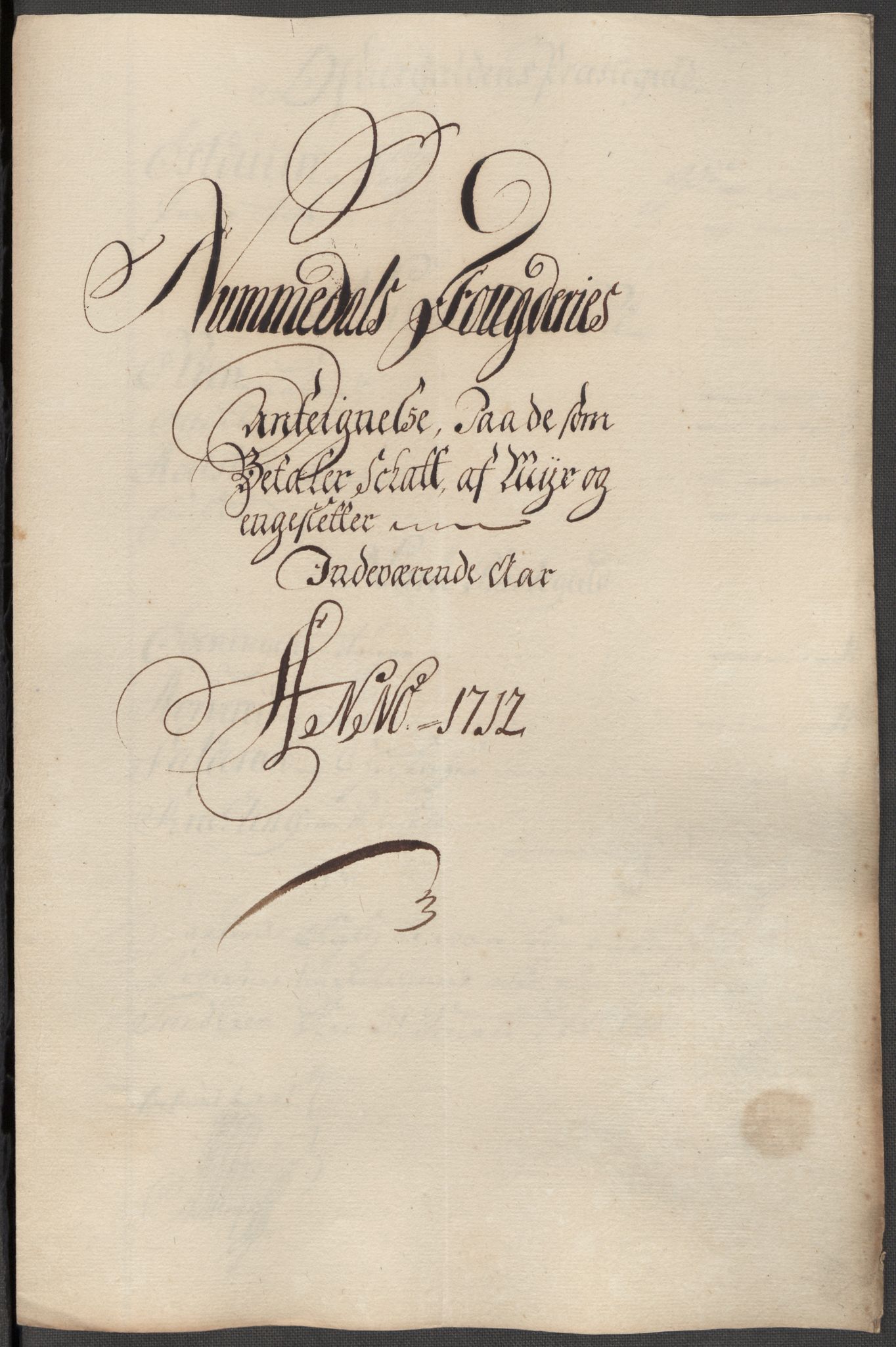 Rentekammeret inntil 1814, Reviderte regnskaper, Fogderegnskap, RA/EA-4092/R64/L4433: Fogderegnskap Namdal, 1712, p. 111