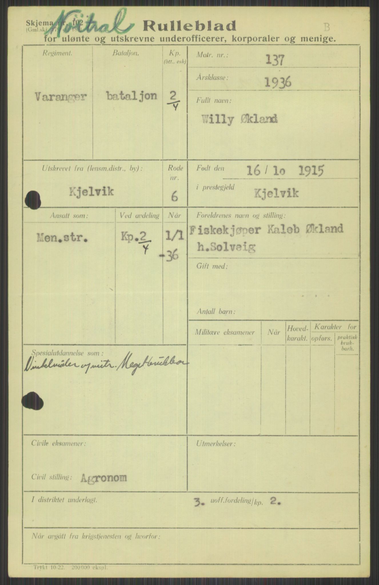 Forsvaret, Varanger bataljon, AV/RA-RAFA-2258/1/D/L0441: Rulleblad for fødte 1913-1917, 1913-1917, p. 955