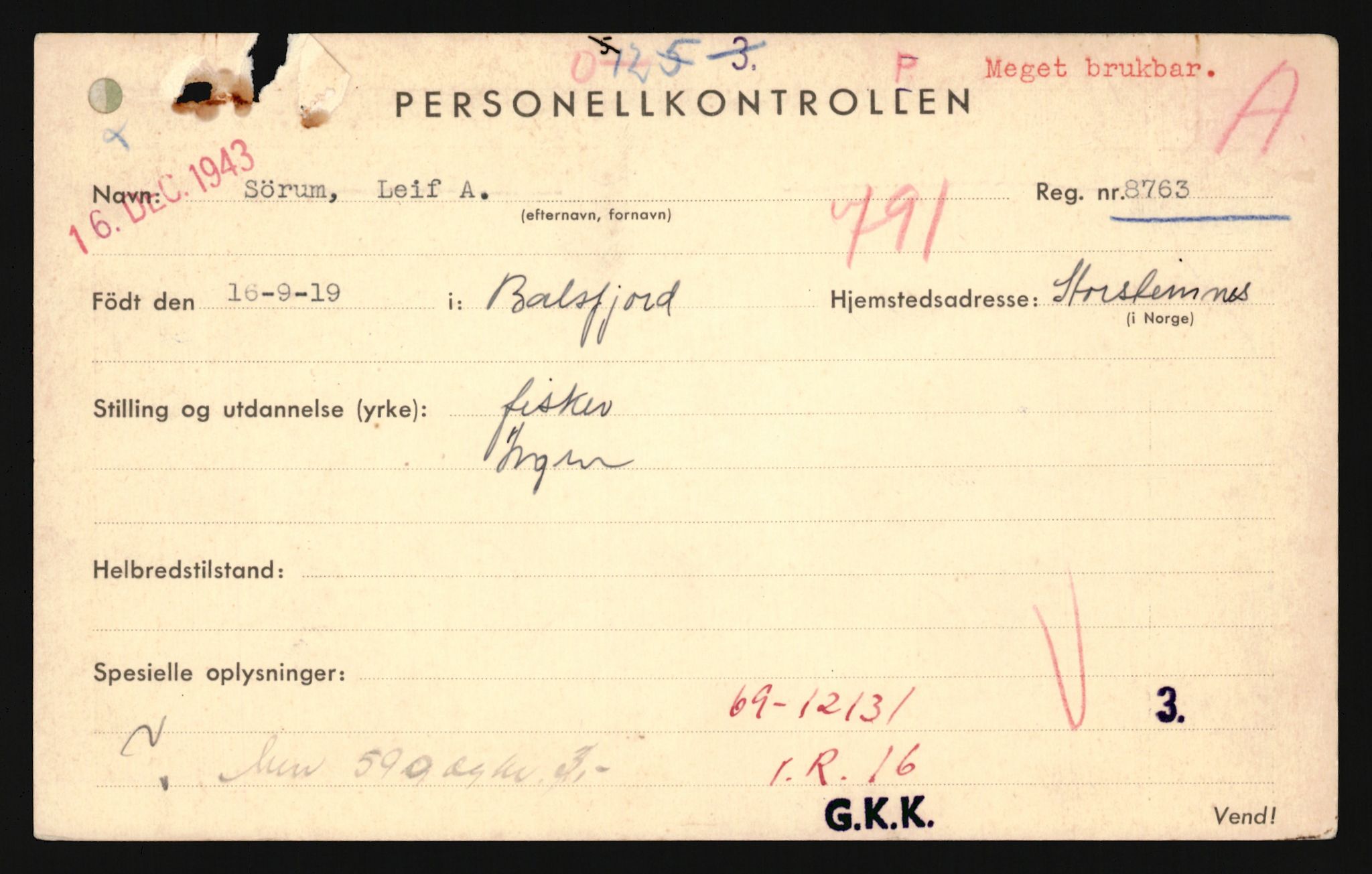 Forsvaret, Troms infanteriregiment nr. 16, AV/RA-RAFA-3146/P/Pa/L0024/0001: Rulleblad / Rulleblad for regimentets menige mannskaper, årsklasse 1940, 1940, p. 156