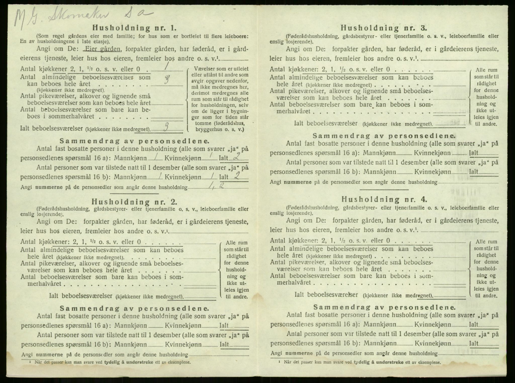 SAKO, 1920 census for Våle, 1920, p. 753