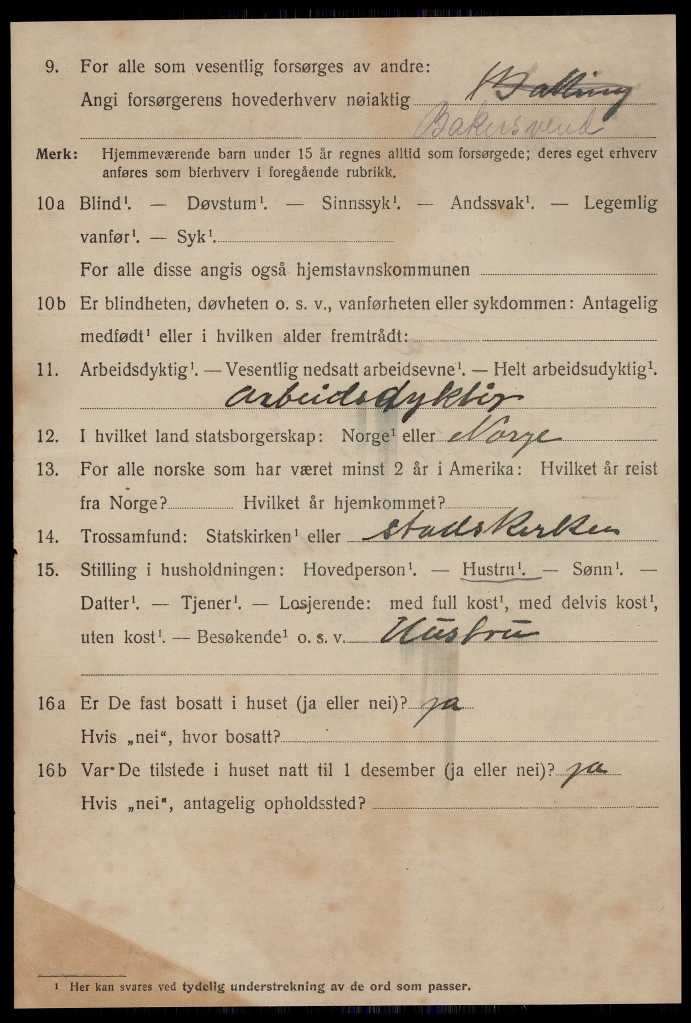 SAT, 1920 census for Molde, 1920, p. 2112