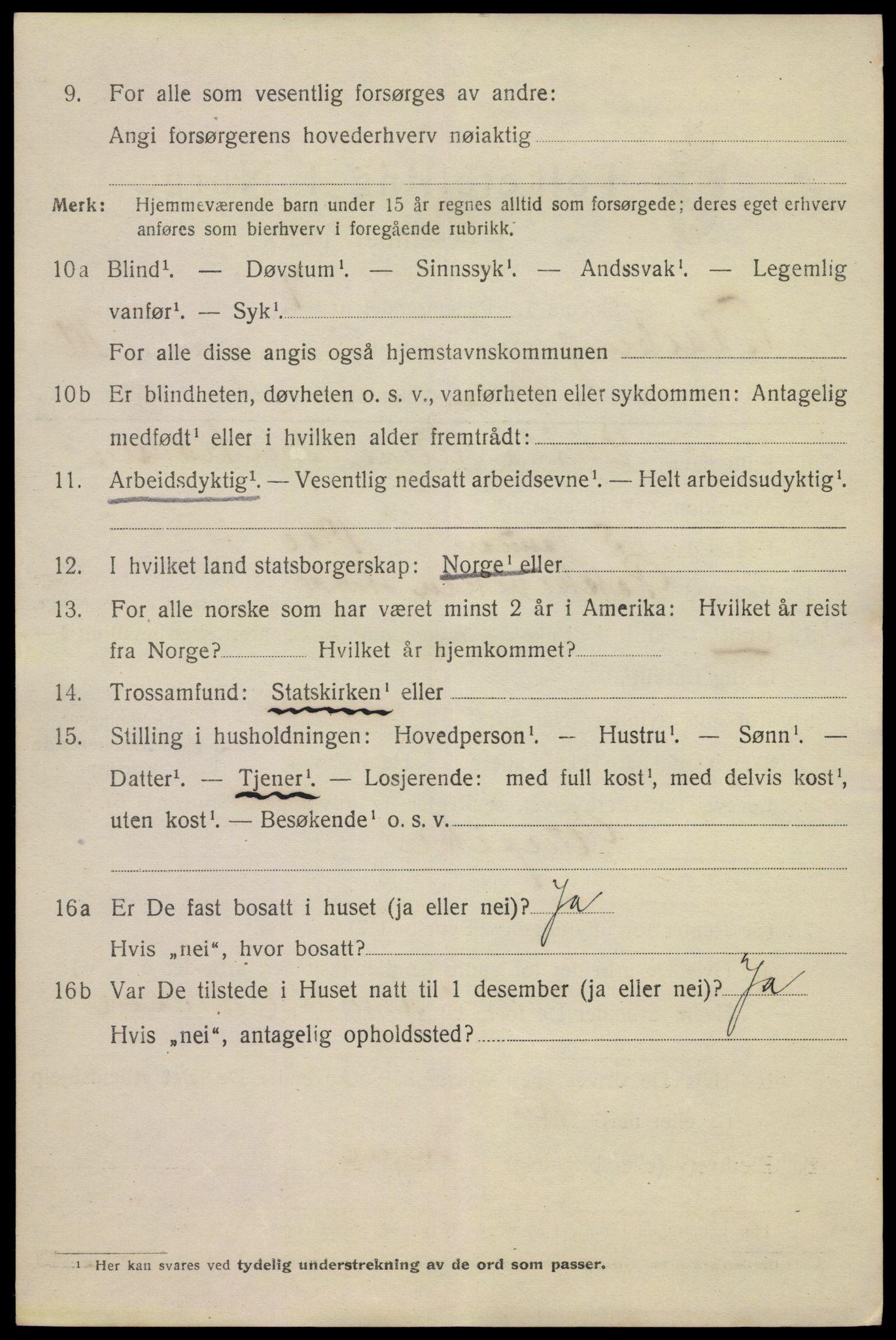 SAKO, 1920 census for Tønsberg, 1920, p. 12000