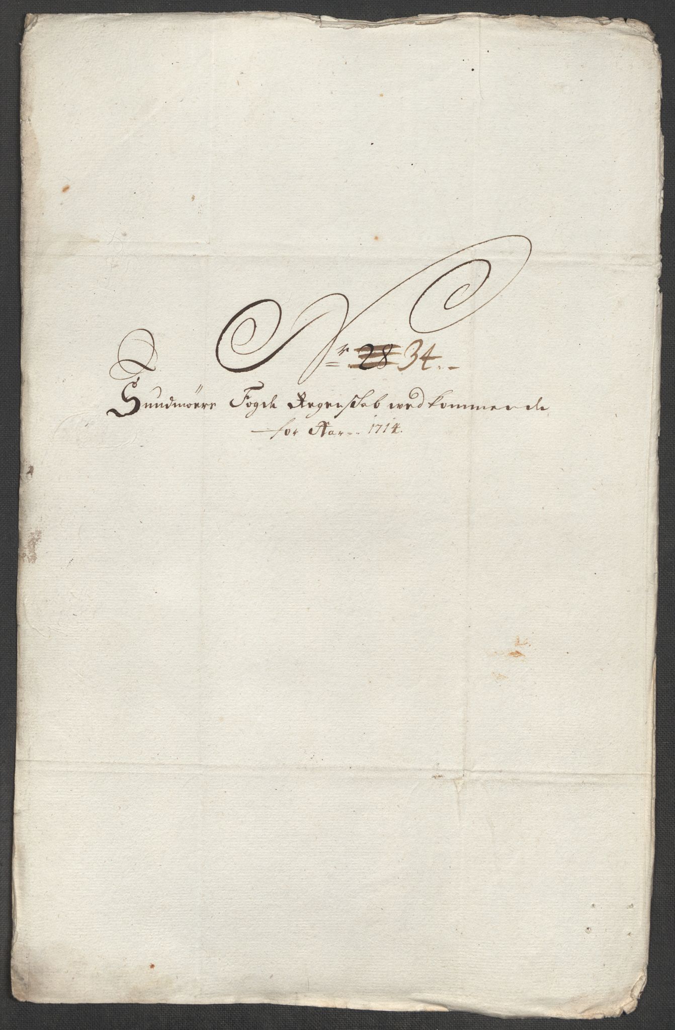 Rentekammeret inntil 1814, Reviderte regnskaper, Fogderegnskap, AV/RA-EA-4092/R54/L3566: Fogderegnskap Sunnmøre, 1714, p. 260