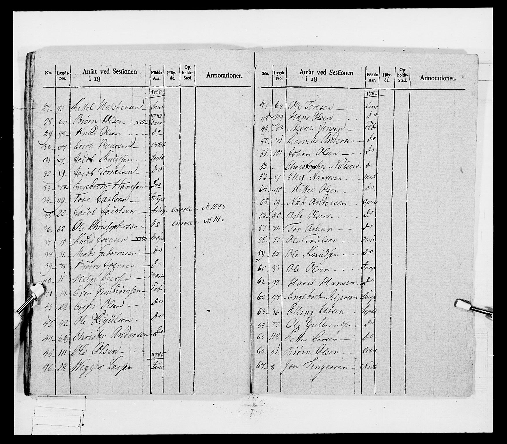 Generalitets- og kommissariatskollegiet, Det kongelige norske kommissariatskollegium, AV/RA-EA-5420/E/Eh/L0041: 1. Akershusiske nasjonale infanteriregiment, 1804-1808, p. 352