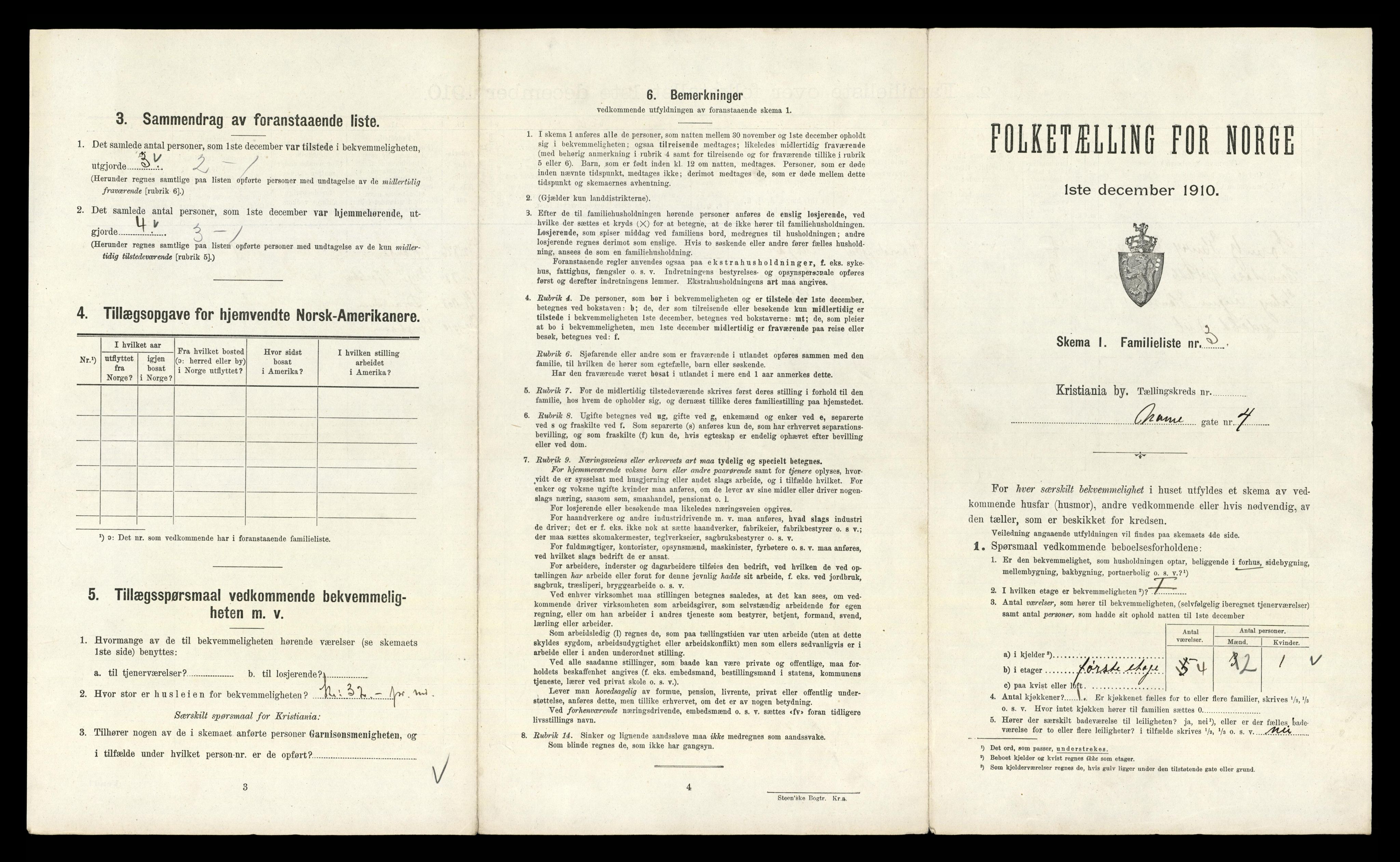 RA, 1910 census for Kristiania, 1910, p. 69527