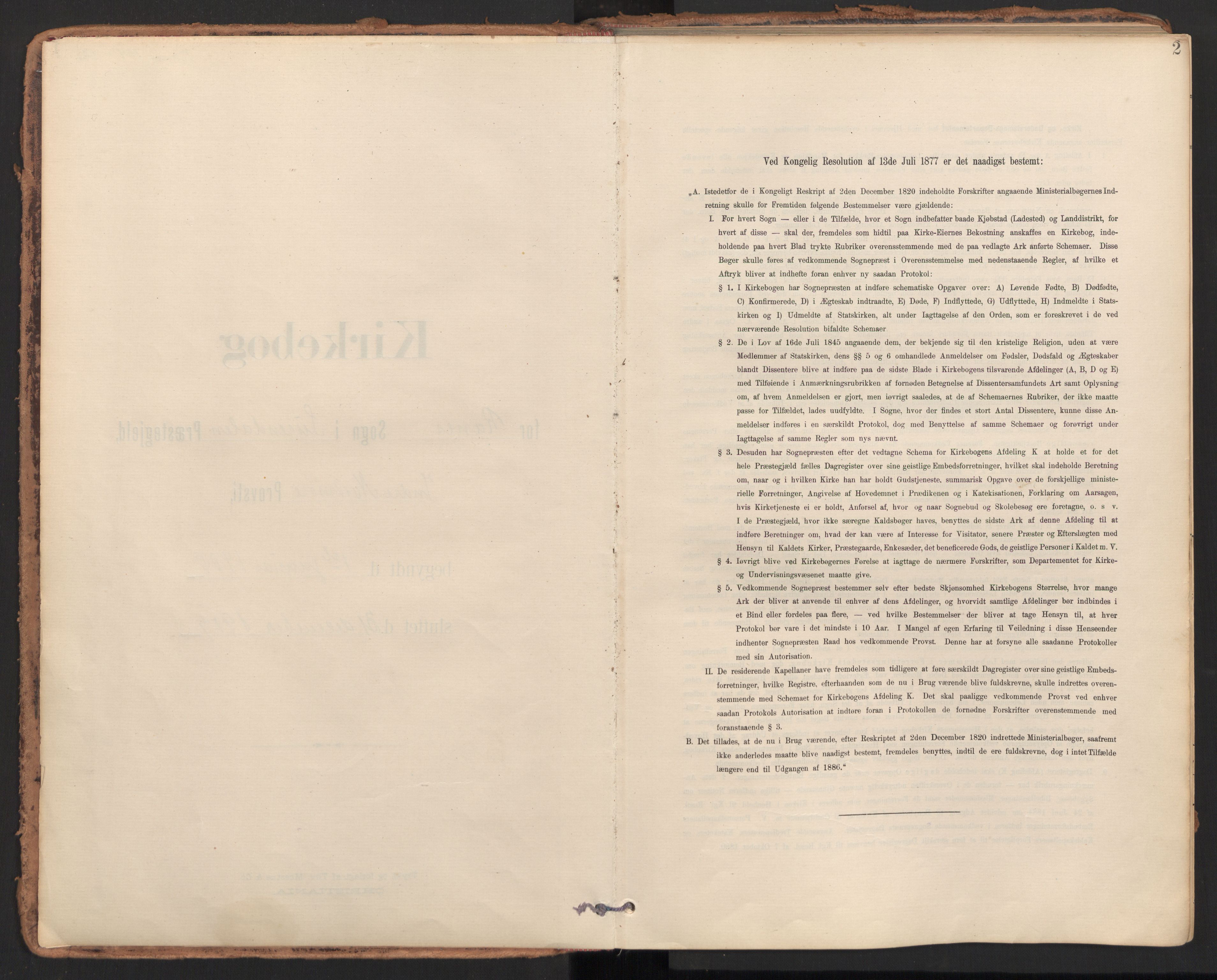 Ministerialprotokoller, klokkerbøker og fødselsregistre - Møre og Romsdal, AV/SAT-A-1454/596/L1057: Parish register (official) no. 596A02, 1900-1917, p. 2