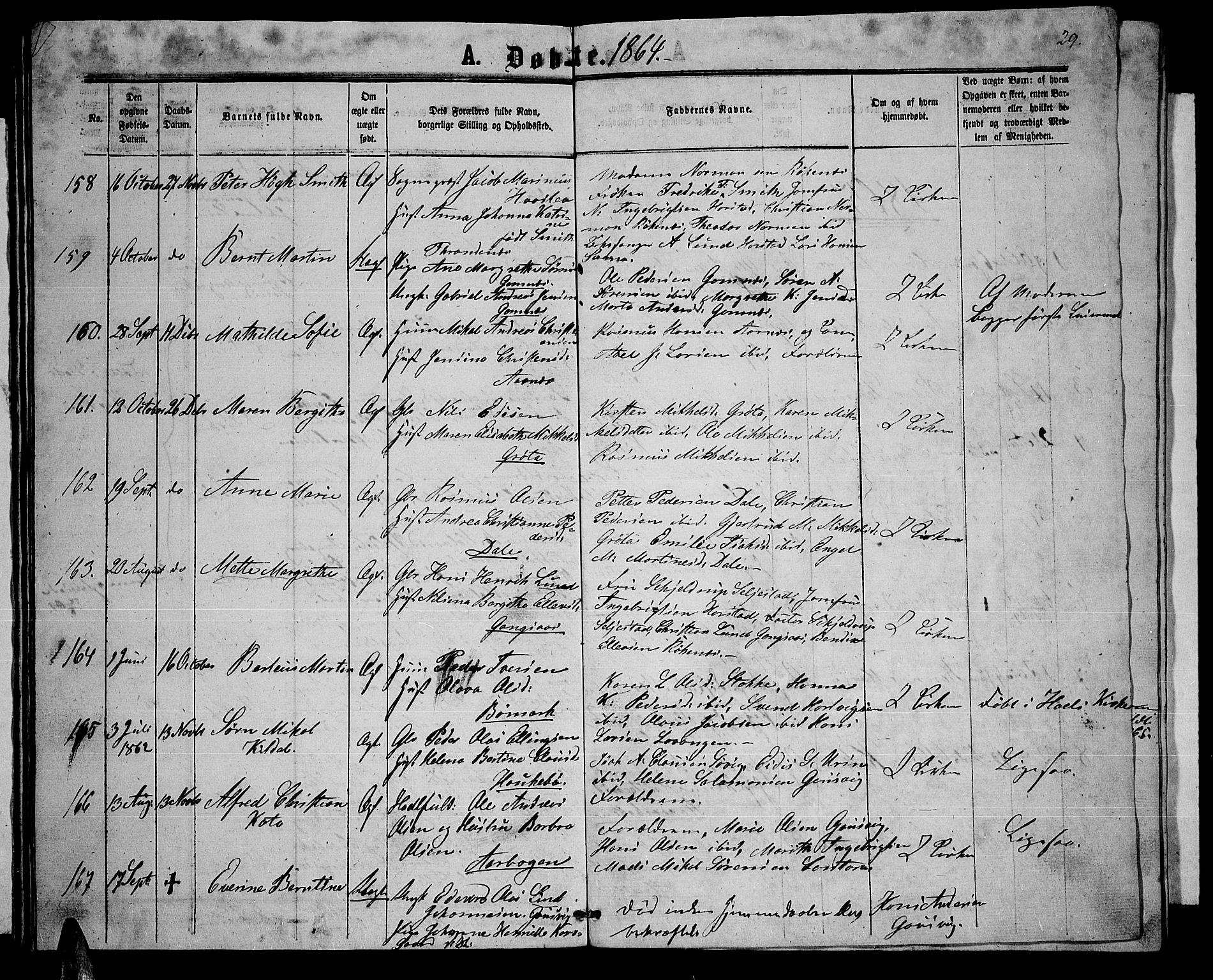Trondenes sokneprestkontor, SATØ/S-1319/H/Hb/L0008klokker: Parish register (copy) no. 8, 1863-1869, p. 29