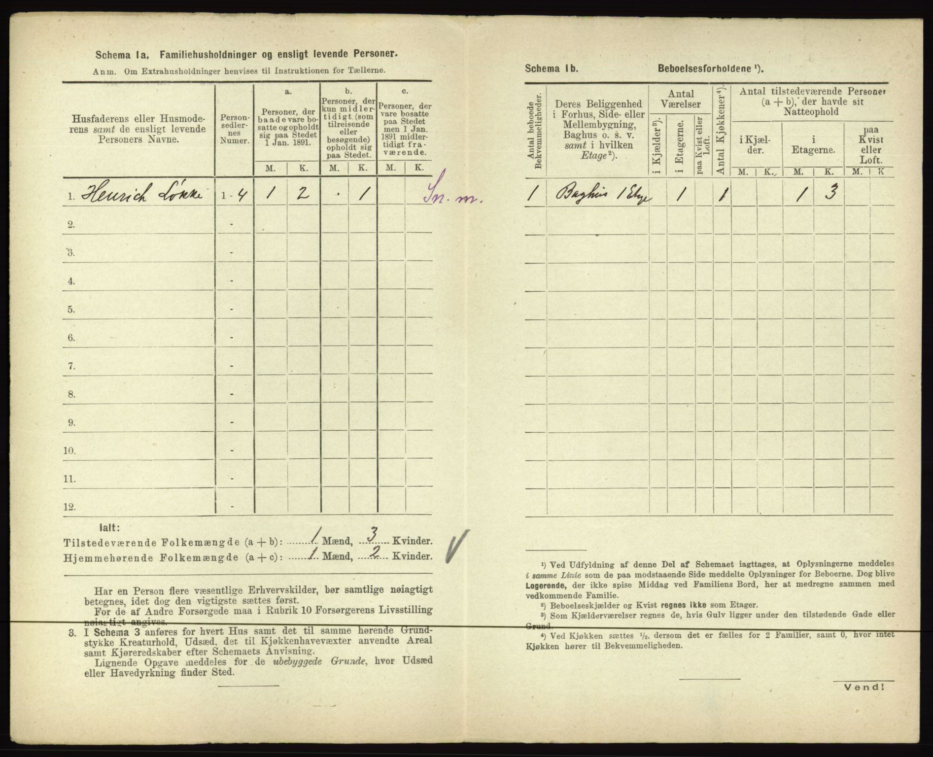 RA, 1891 census for 0601 Hønefoss, 1891, p. 118