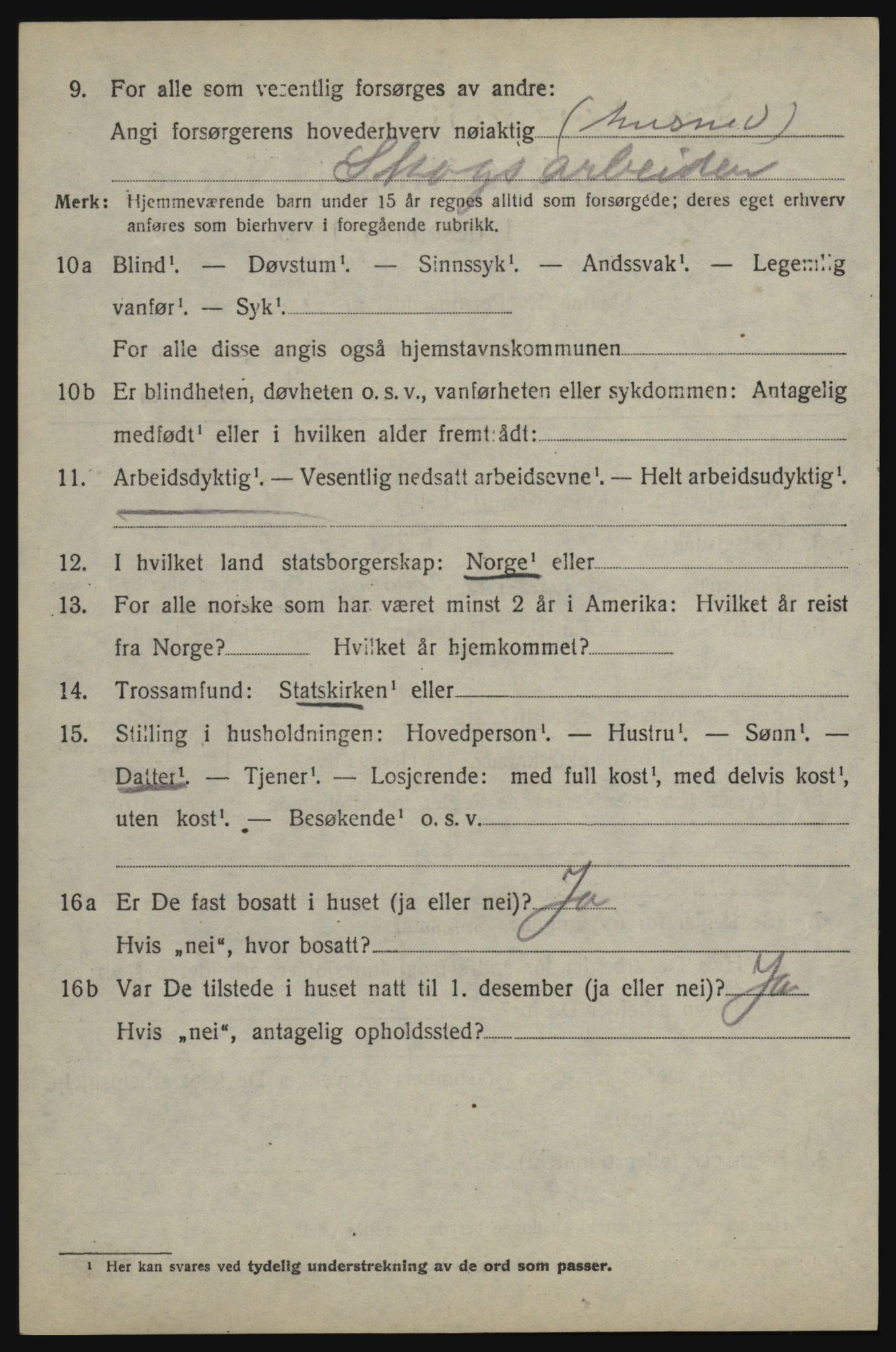 SAO, 1920 census for Rømskog, 1920, p. 987