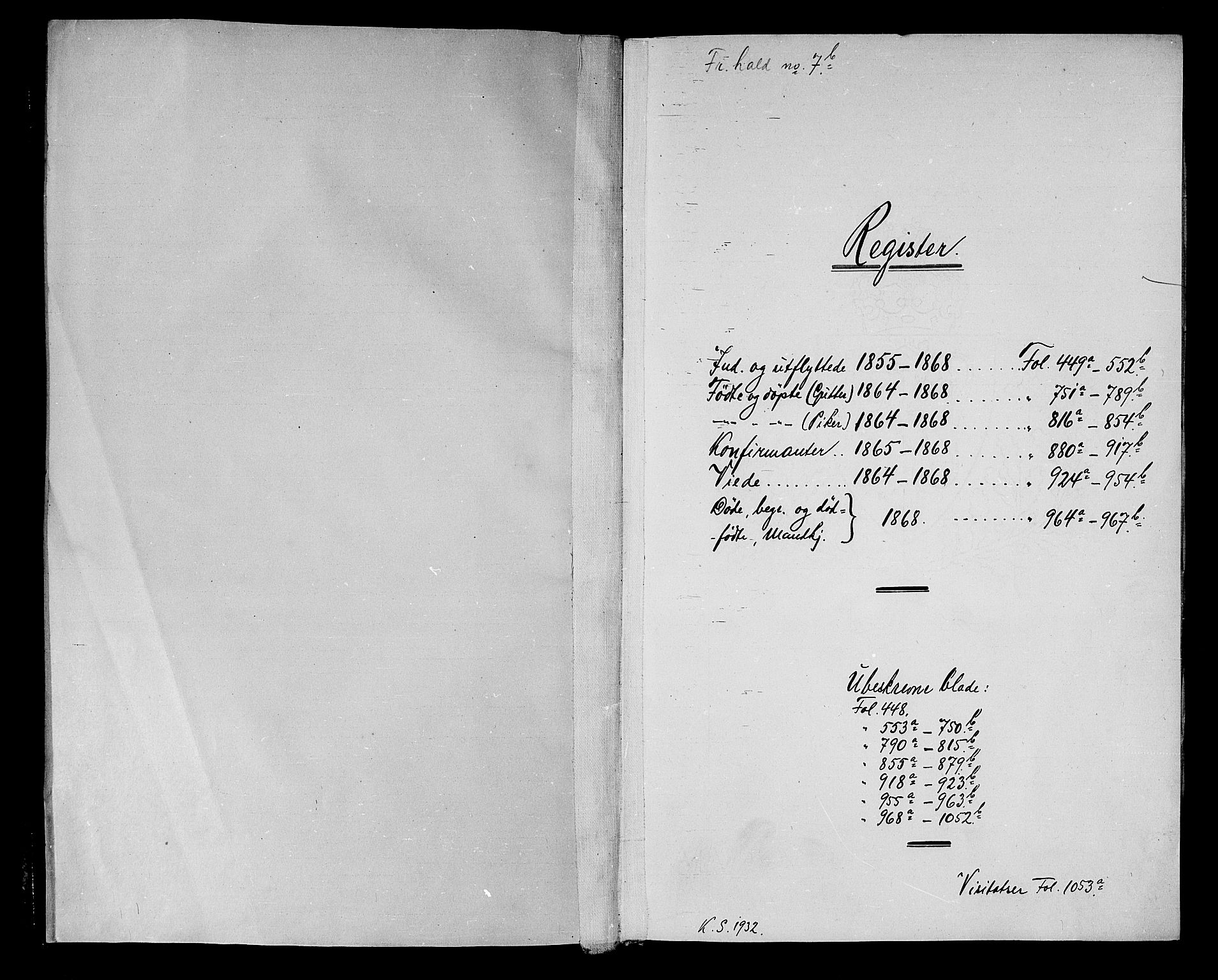 Halden prestekontor Kirkebøker, SAO/A-10909/G/Ga/L0005b: Parish register (copy) no. 5B, 1864-1868