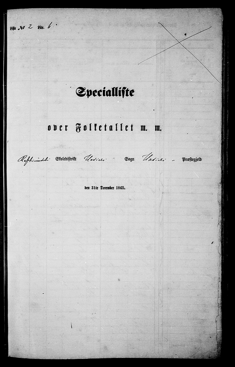 RA, 1865 census for Hadsel, 1865, p. 50
