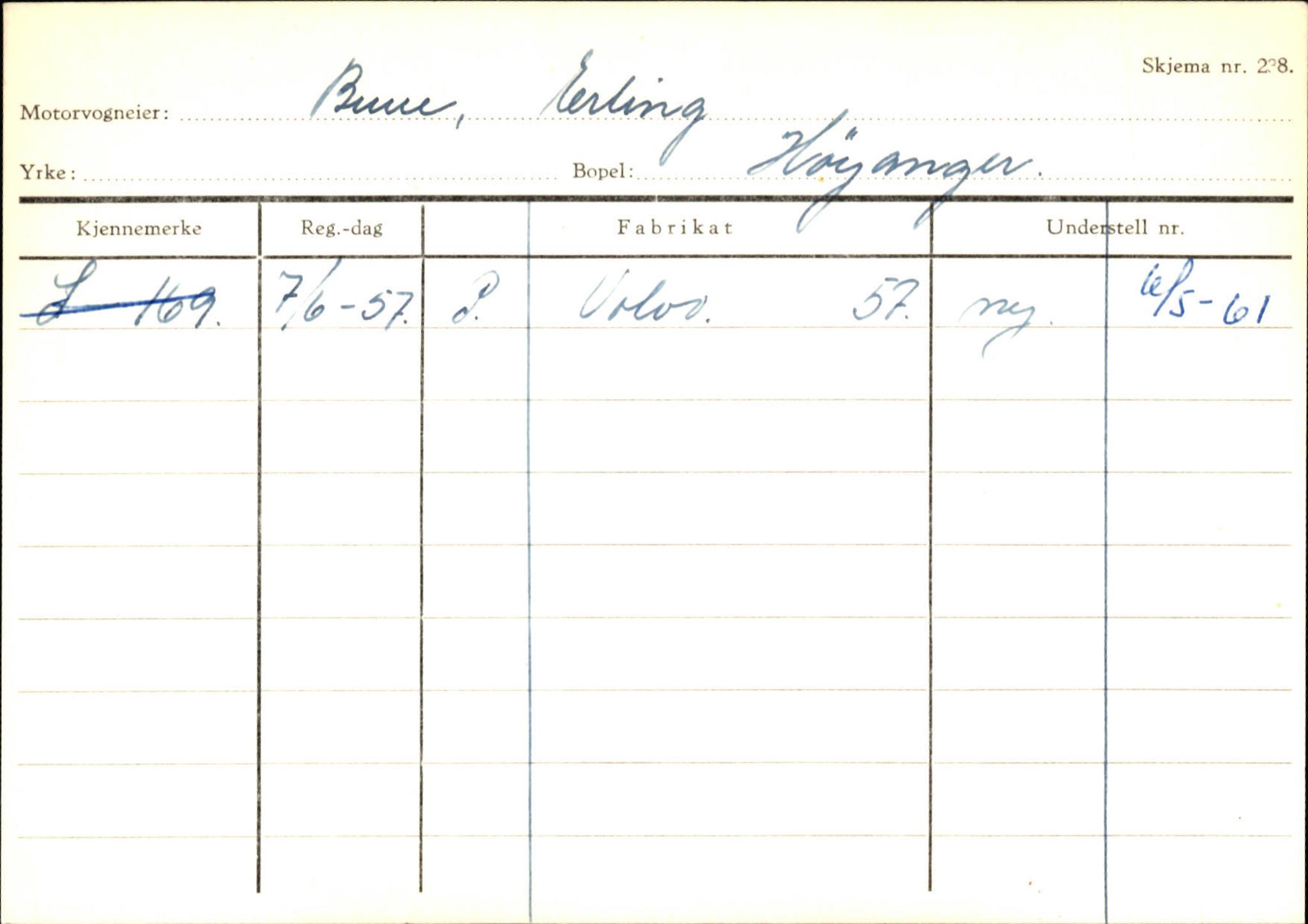 Statens vegvesen, Sogn og Fjordane vegkontor, AV/SAB-A-5301/4/F/L0130: Eigarregister Eid T-Å. Høyanger A-O, 1945-1975, p. 808