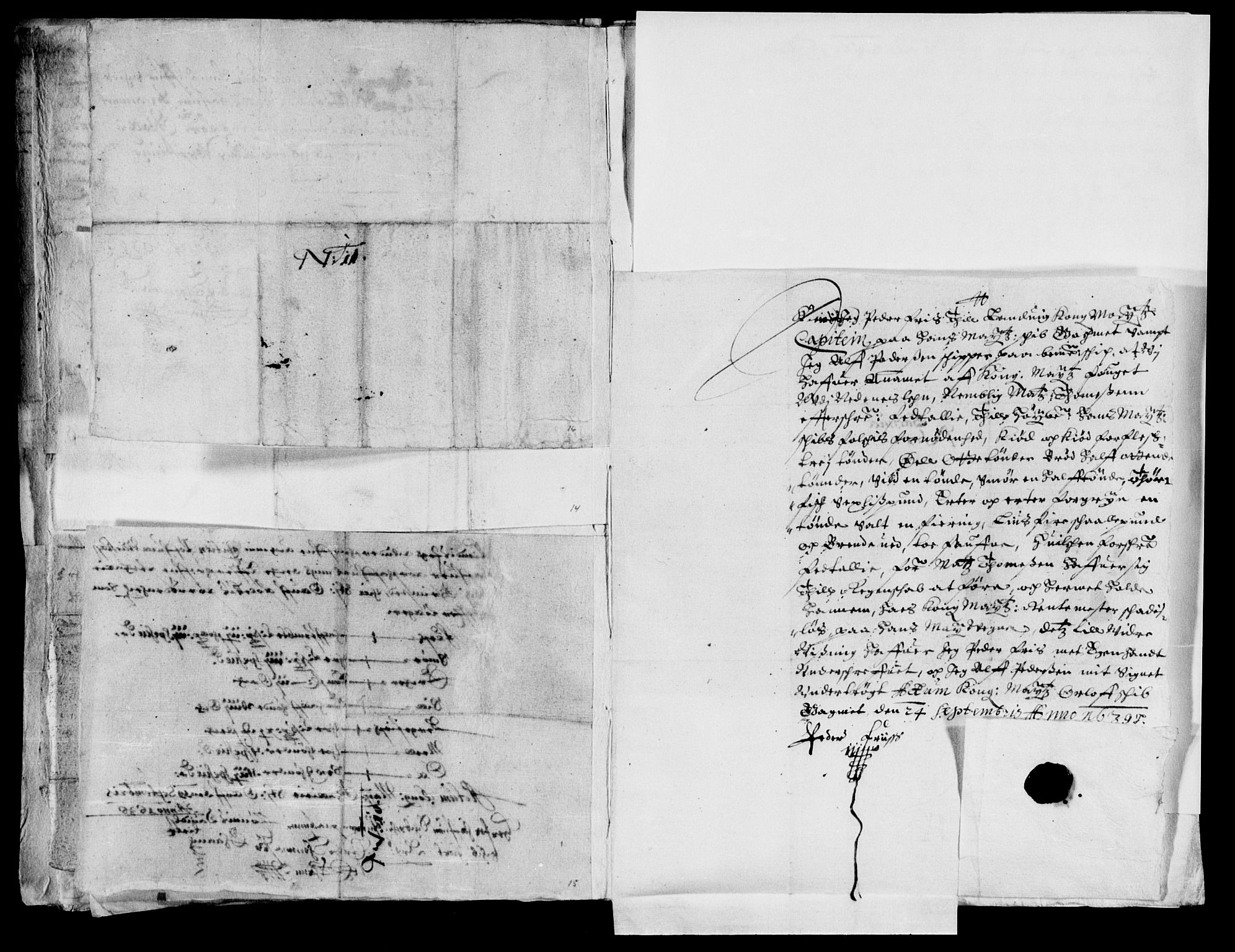 Rentekammeret inntil 1814, Reviderte regnskaper, Lensregnskaper, AV/RA-EA-5023/R/Rb/Rbq/L0028: Nedenes len. Mandals len. Råbyggelag., 1638-1640