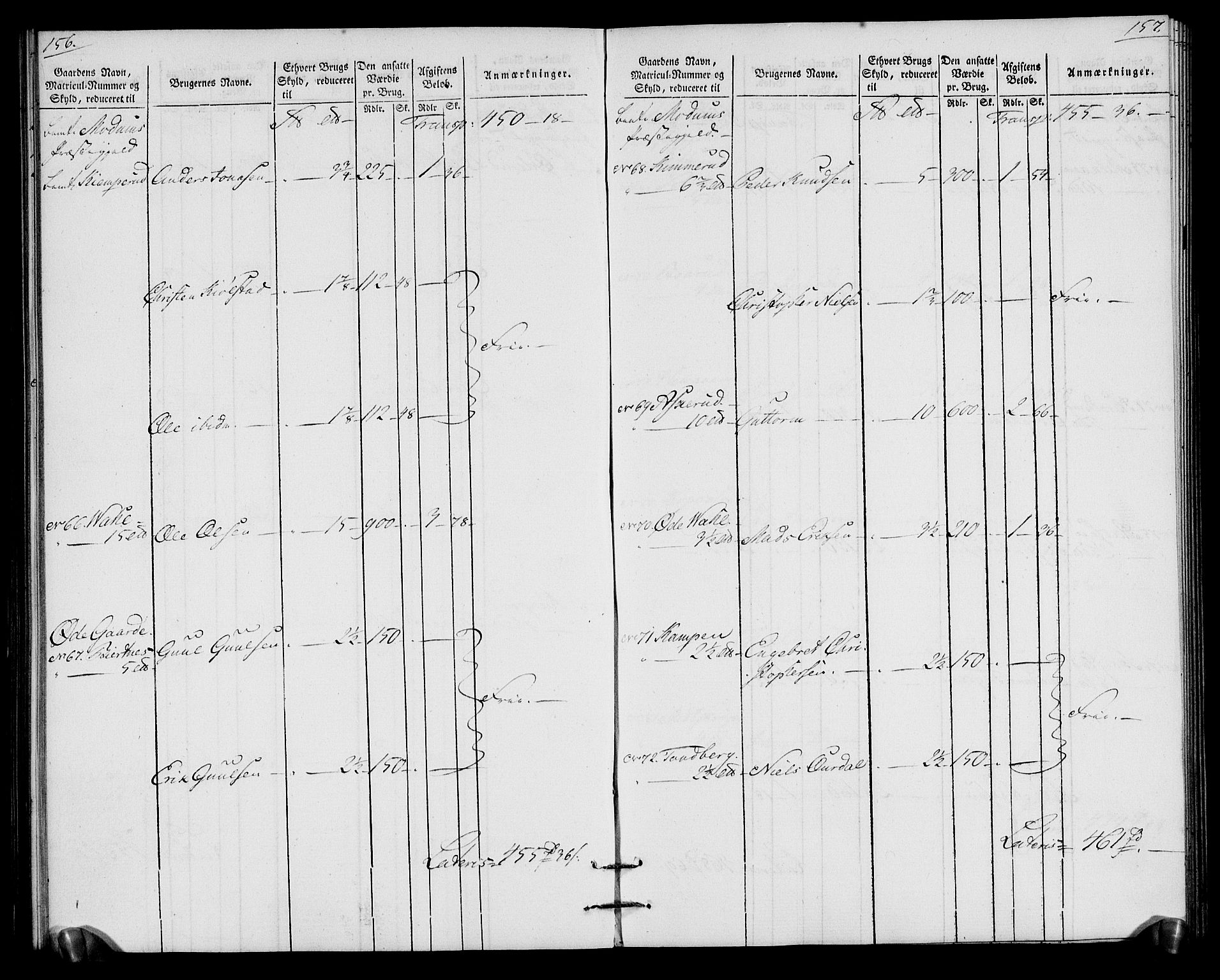 Rentekammeret inntil 1814, Realistisk ordnet avdeling, AV/RA-EA-4070/N/Ne/Nea/L0065: Buskerud fogderi. Oppebørselsregister for Eiker, Modum og Sigdal prestegjeld, 1803-1804, p. 82