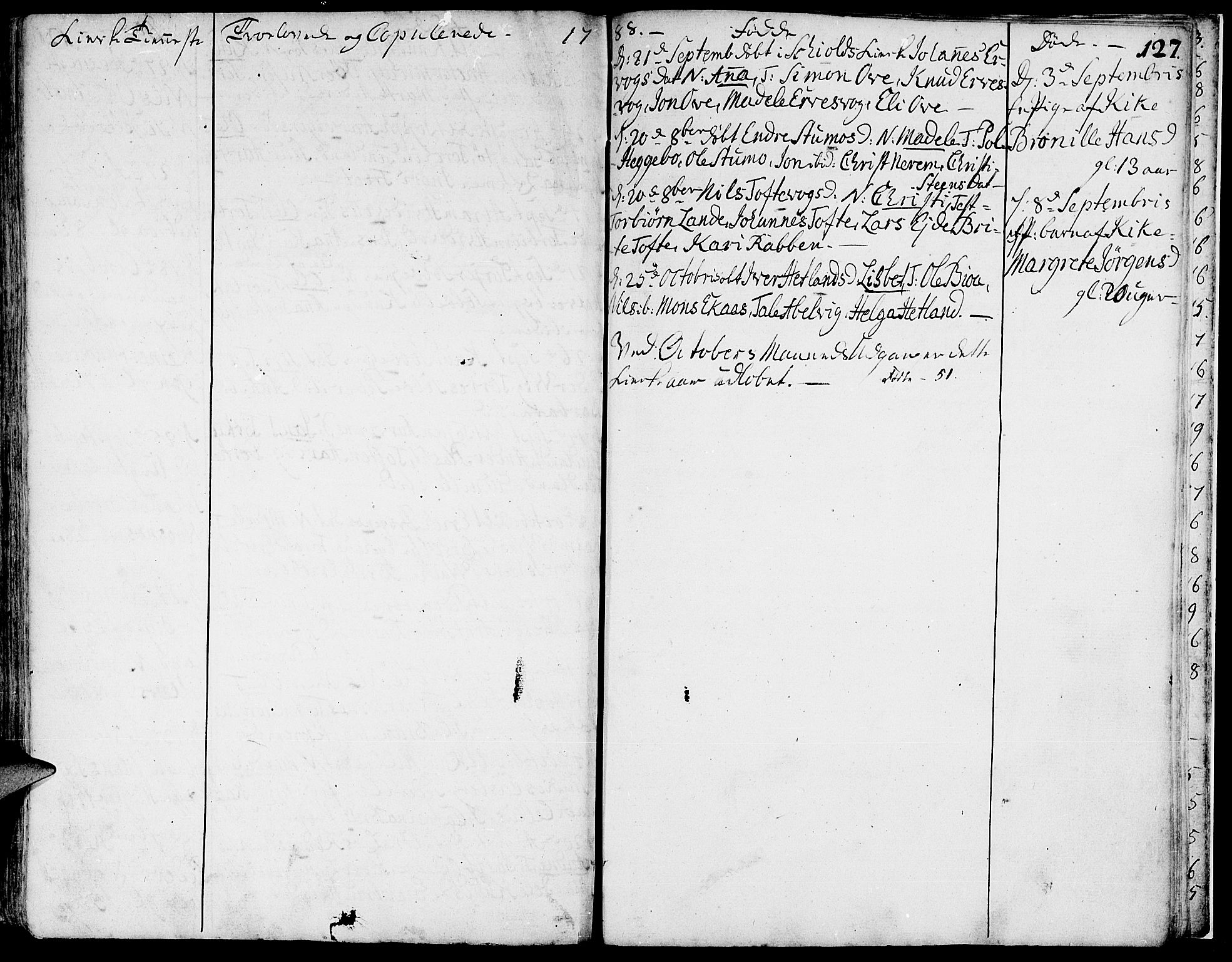 Fjelberg sokneprestembete, AV/SAB-A-75201/H/Haa: Parish register (official) no. A 2, 1760-1788, p. 127