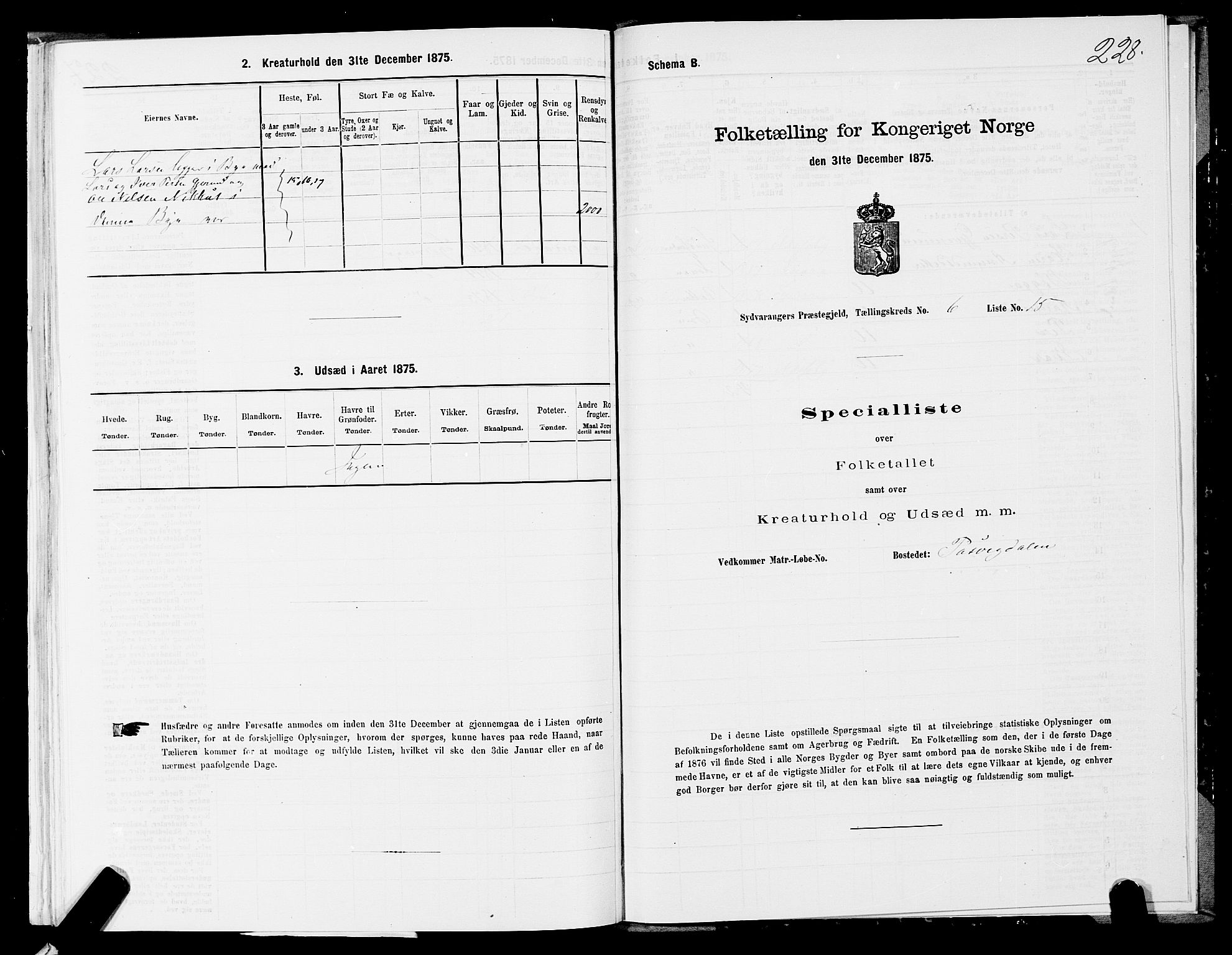 SATØ, 1875 census for 2030P Sør-Varanger, 1875, p. 2228