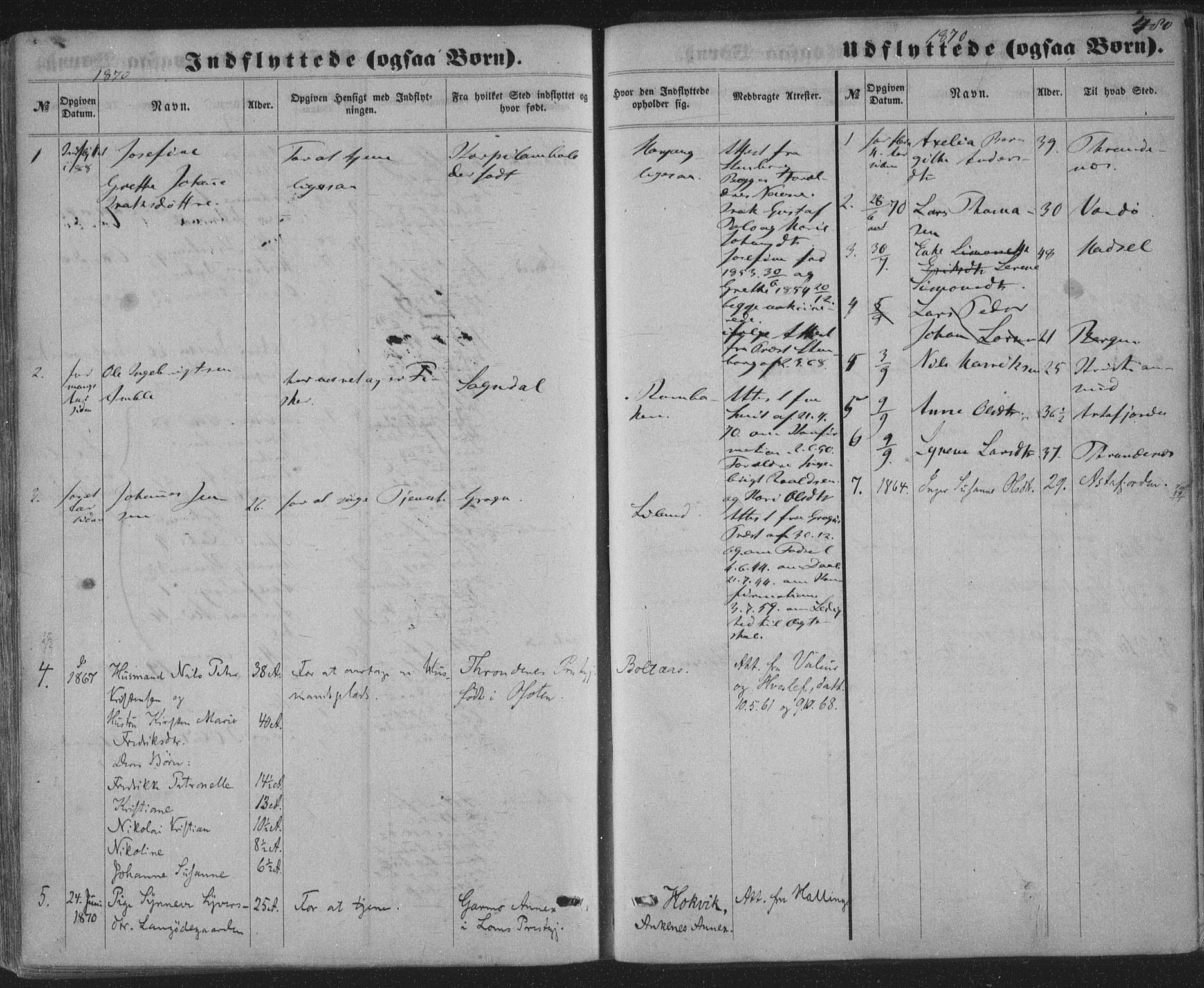 Ministerialprotokoller, klokkerbøker og fødselsregistre - Nordland, AV/SAT-A-1459/863/L0896: Parish register (official) no. 863A08, 1861-1871, p. 480