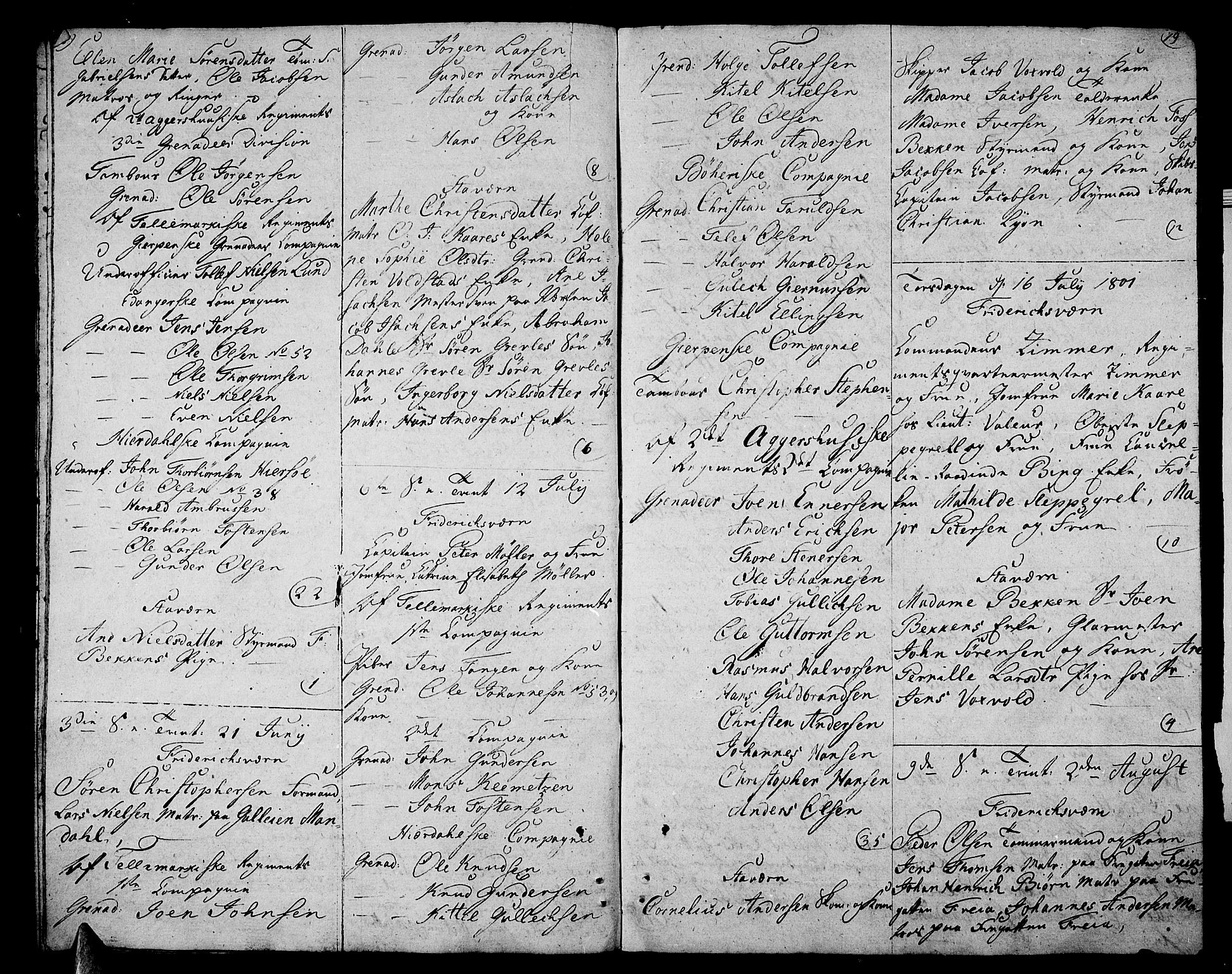 Stavern kirkebøker, AV/SAKO-A-318/F/Fa/L0005: Parish register (official) no. 5, 1800-1816, p. 18-19