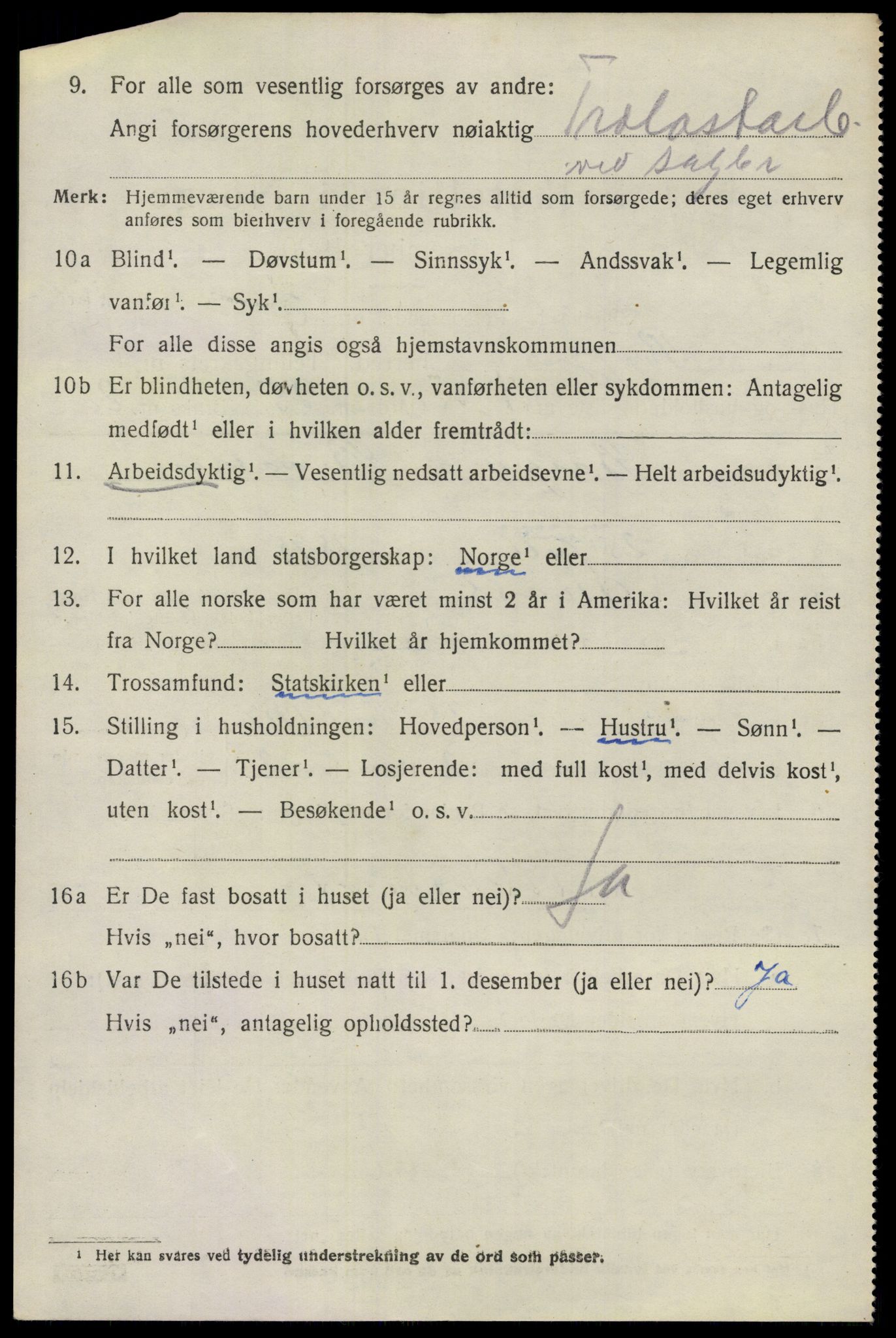 SAO, 1920 census for Rygge, 1920, p. 6028