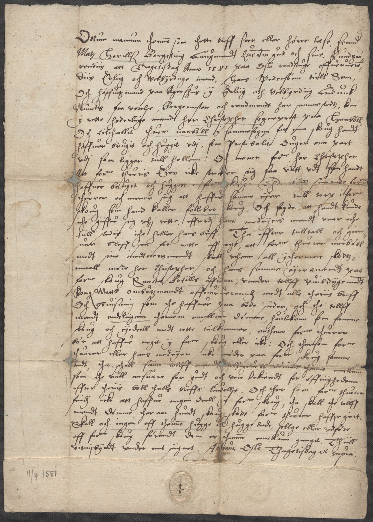 Riksarkivets diplomsamling, AV/RA-EA-5965/F15/L0005: Prestearkiv - Østfold, 1572-1830, p. 94