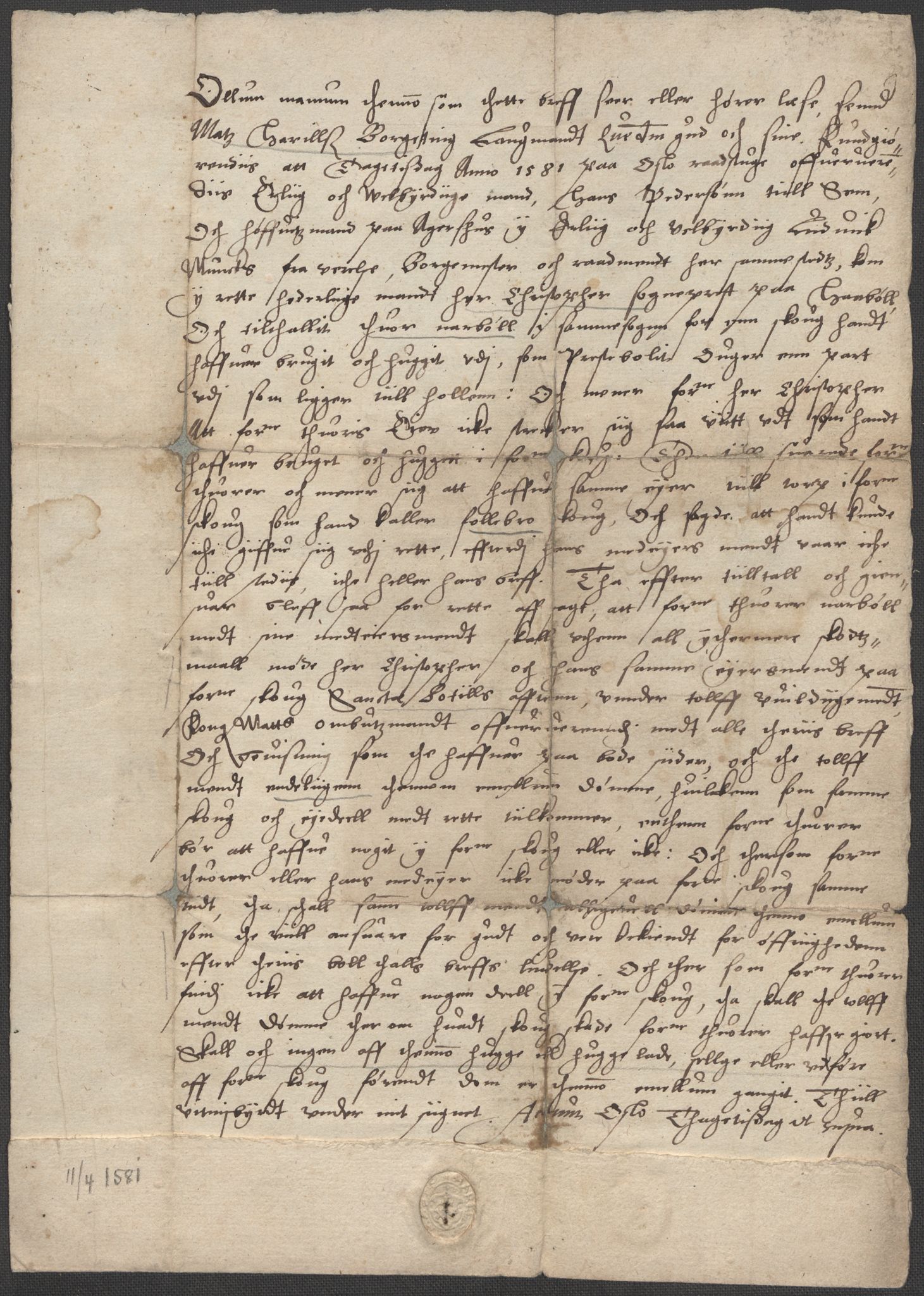 Riksarkivets diplomsamling, RA/EA-5965/F15/L0005: Prestearkiv - Østfold, 1572-1830, p. 94