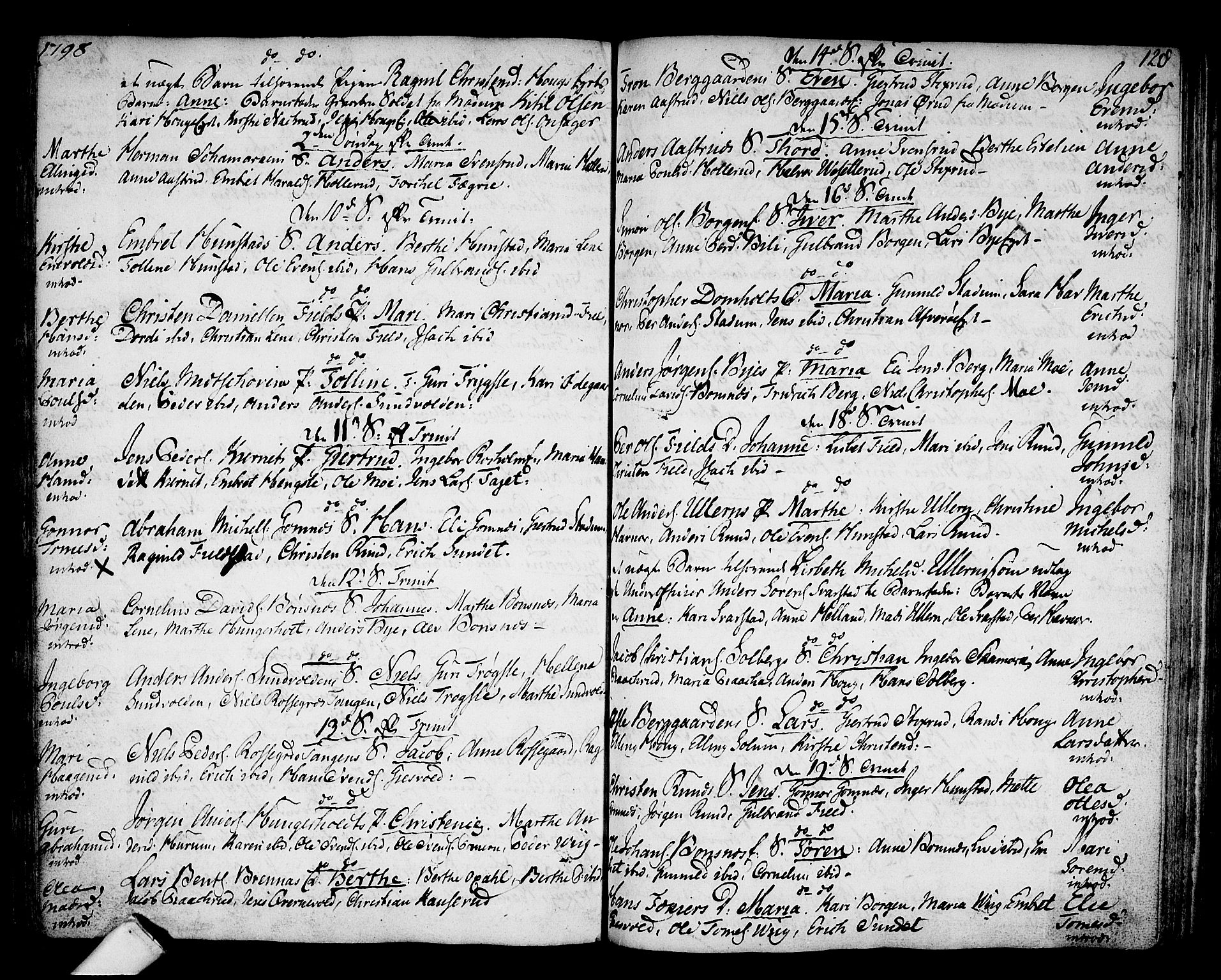 Hole kirkebøker, SAKO/A-228/F/Fa/L0002: Parish register (official) no. I 2, 1766-1814, p. 128