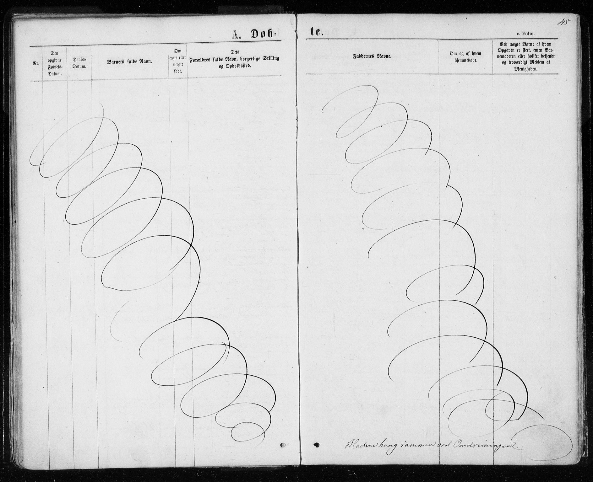 Ministerialprotokoller, klokkerbøker og fødselsregistre - Sør-Trøndelag, SAT/A-1456/601/L0054: Parish register (official) no. 601A22, 1866-1877, p. 45