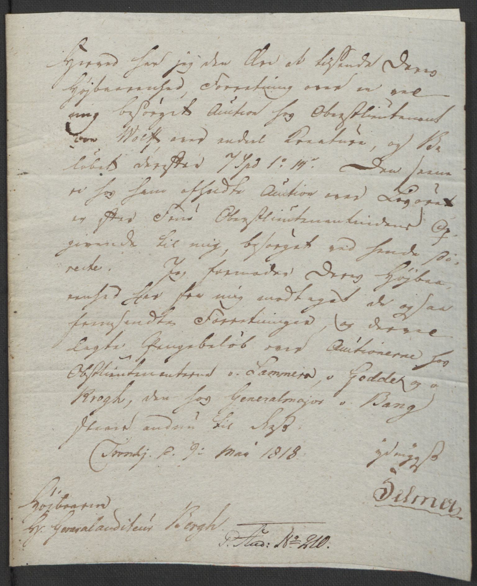 Forsvaret, Generalauditøren, AV/RA-RAFA-1772/F/Fj/Fja/L0038: --, 1744-1821, p. 231