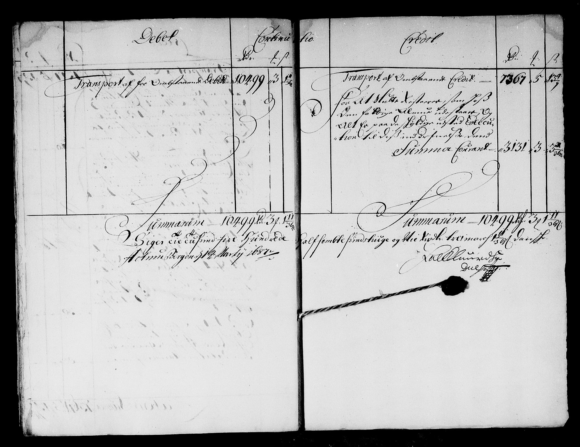 Rentekammeret inntil 1814, Reviderte regnskaper, Stiftamtstueregnskaper, Bergen stiftamt, RA/EA-6043/R/Rc/L0079: Bergen stiftamt, 1685-1686